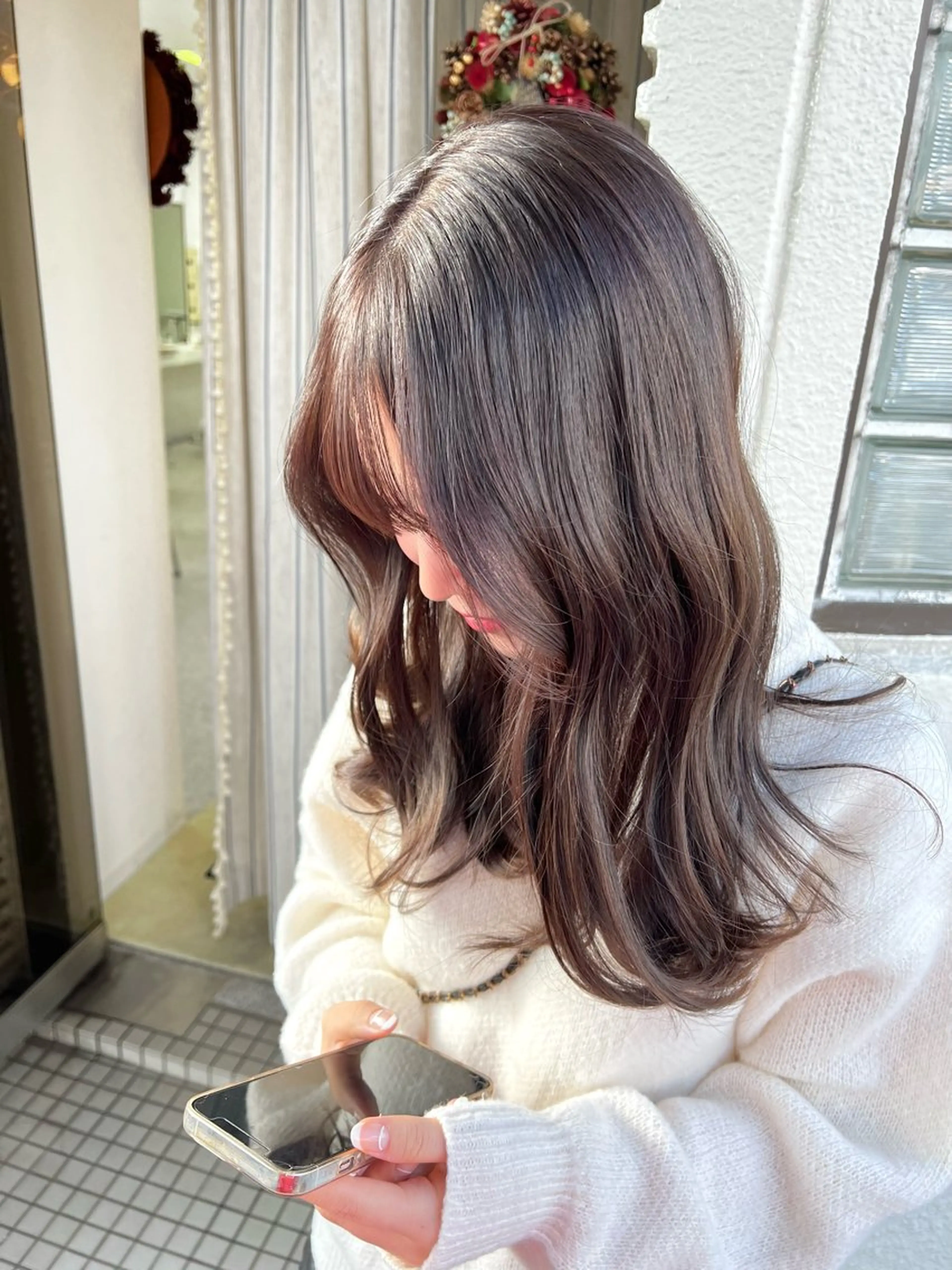 セミロング カラー カット ヘアカラー 【YUIMARL】 TATSUYAのヘアスタイル