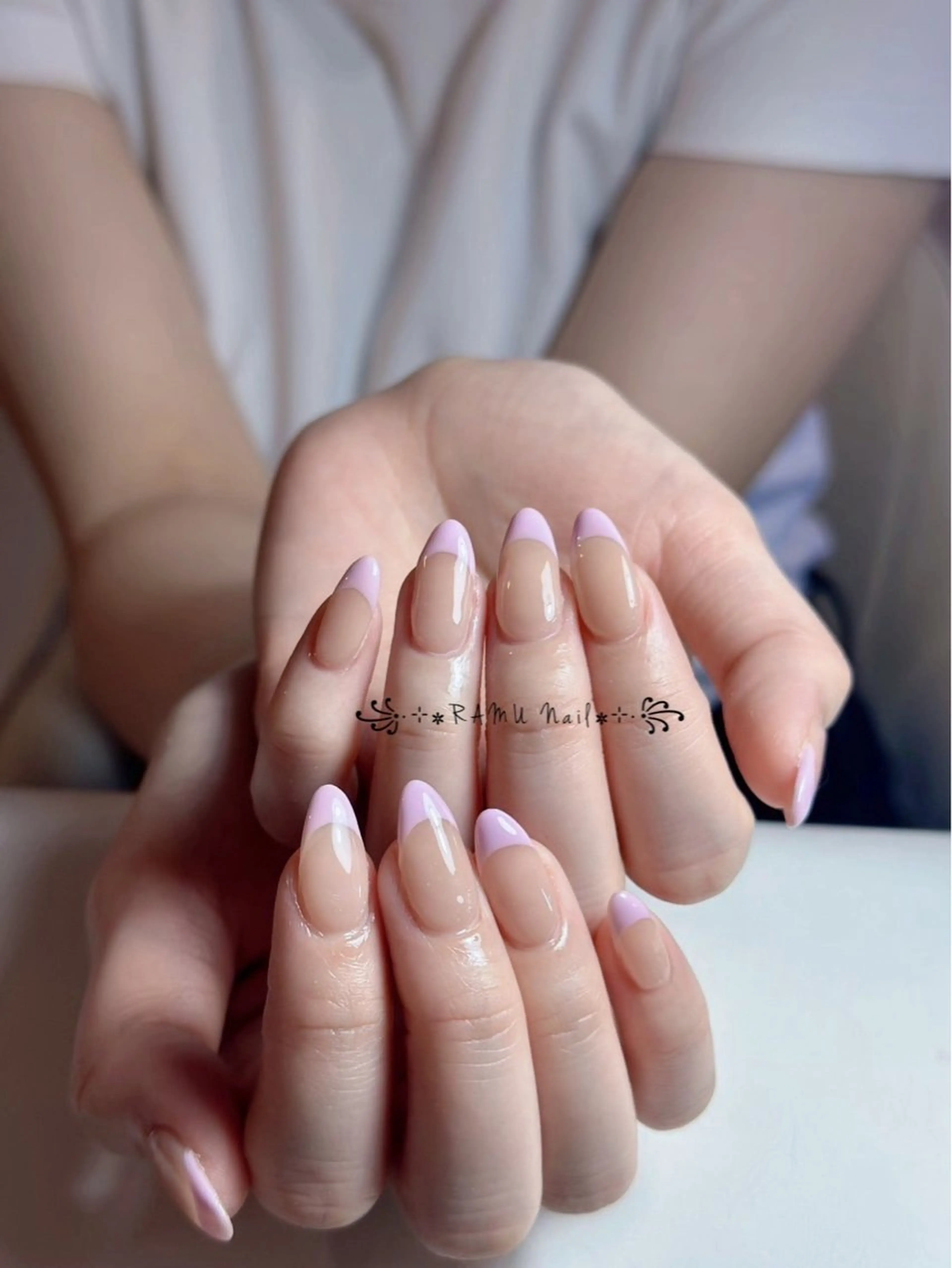 ネイル チークネイル キラキラネイル マグネットネイル シンプルネイル ネイルチップ RAMU_Nail 池袋店のネイルデザイン