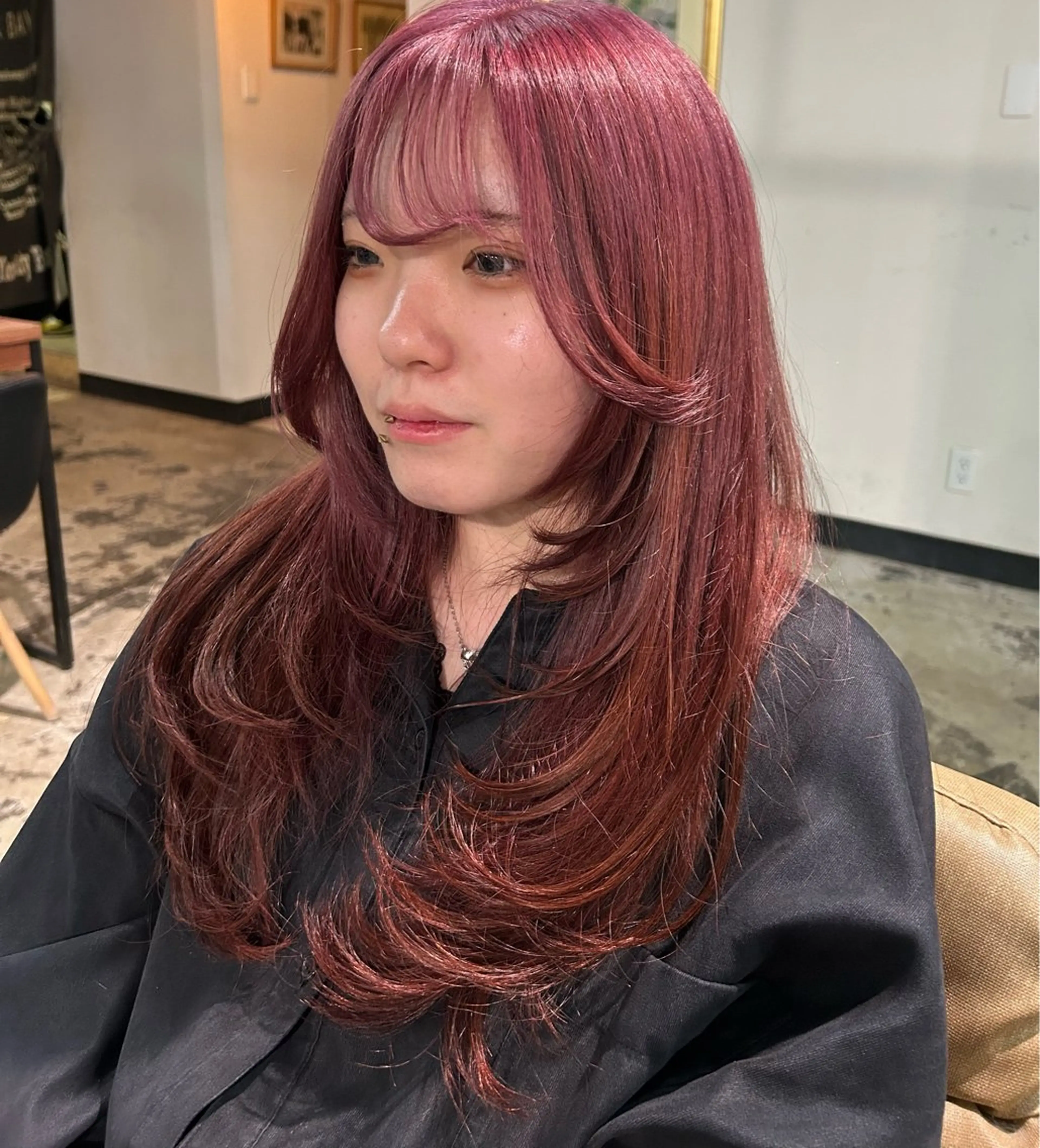 ロング カラー カット ヘアカラー トリートメント ブリーチ/髪質改善/ Shori/店長のヘアスタイル