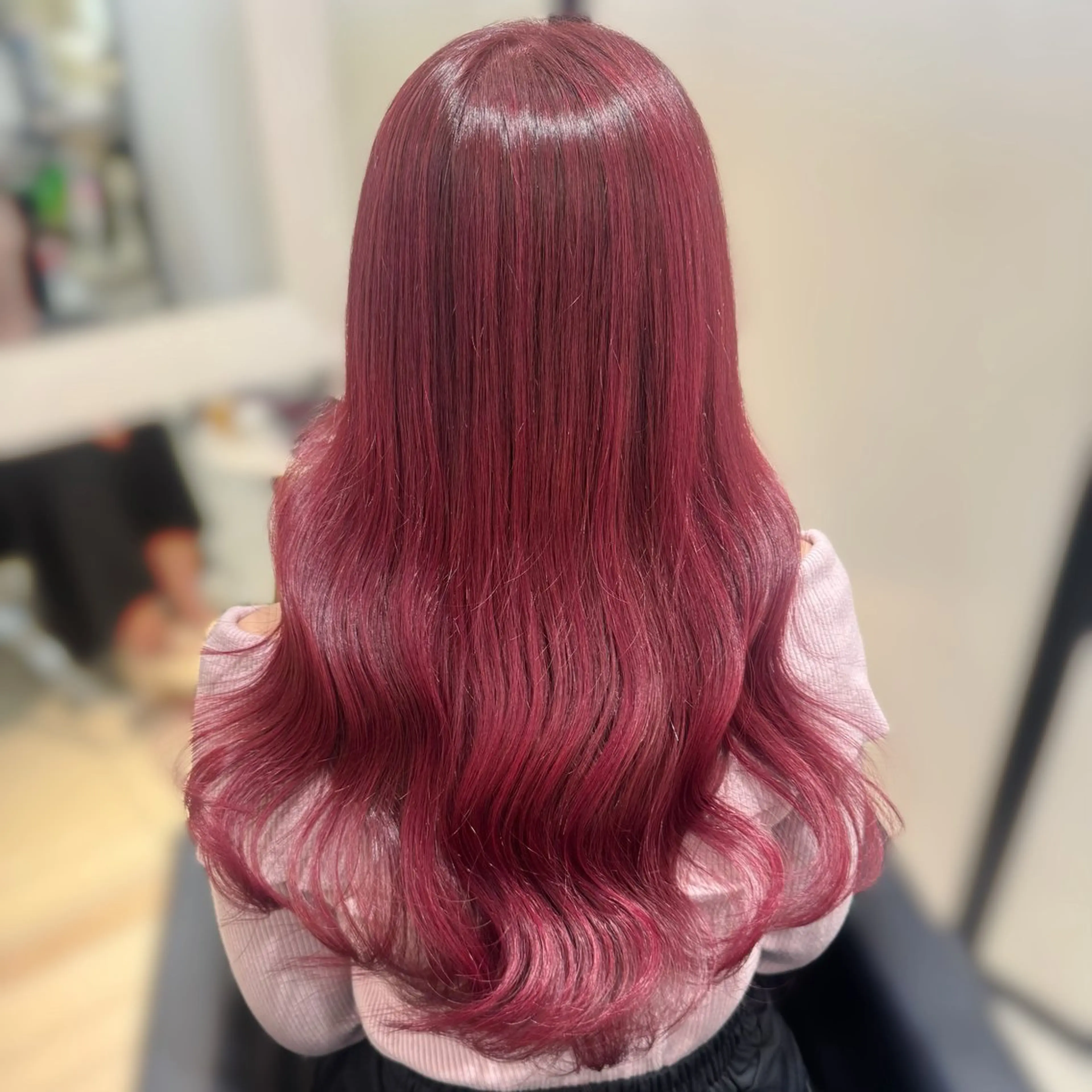 ロング カラー カット ヘアカラー トリートメント kana ブリーチなしカラー✨のヘアスタイル
