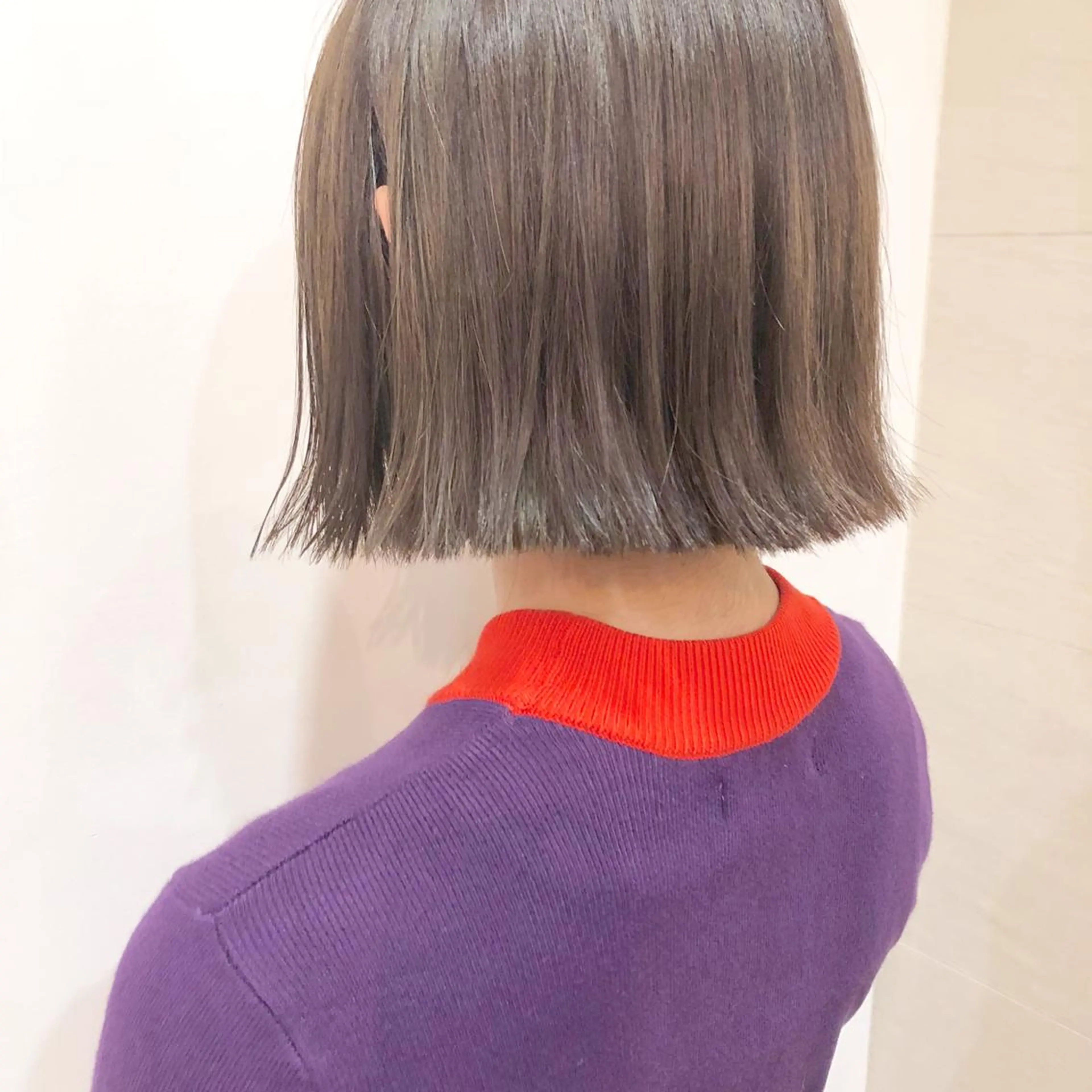 ミディアム カラー パーマ ヘアアレンジ メンズ ネイル マツエク・マツパ グレージュ レイヤーカット指名 No.1💖マユカのヘアスタイル