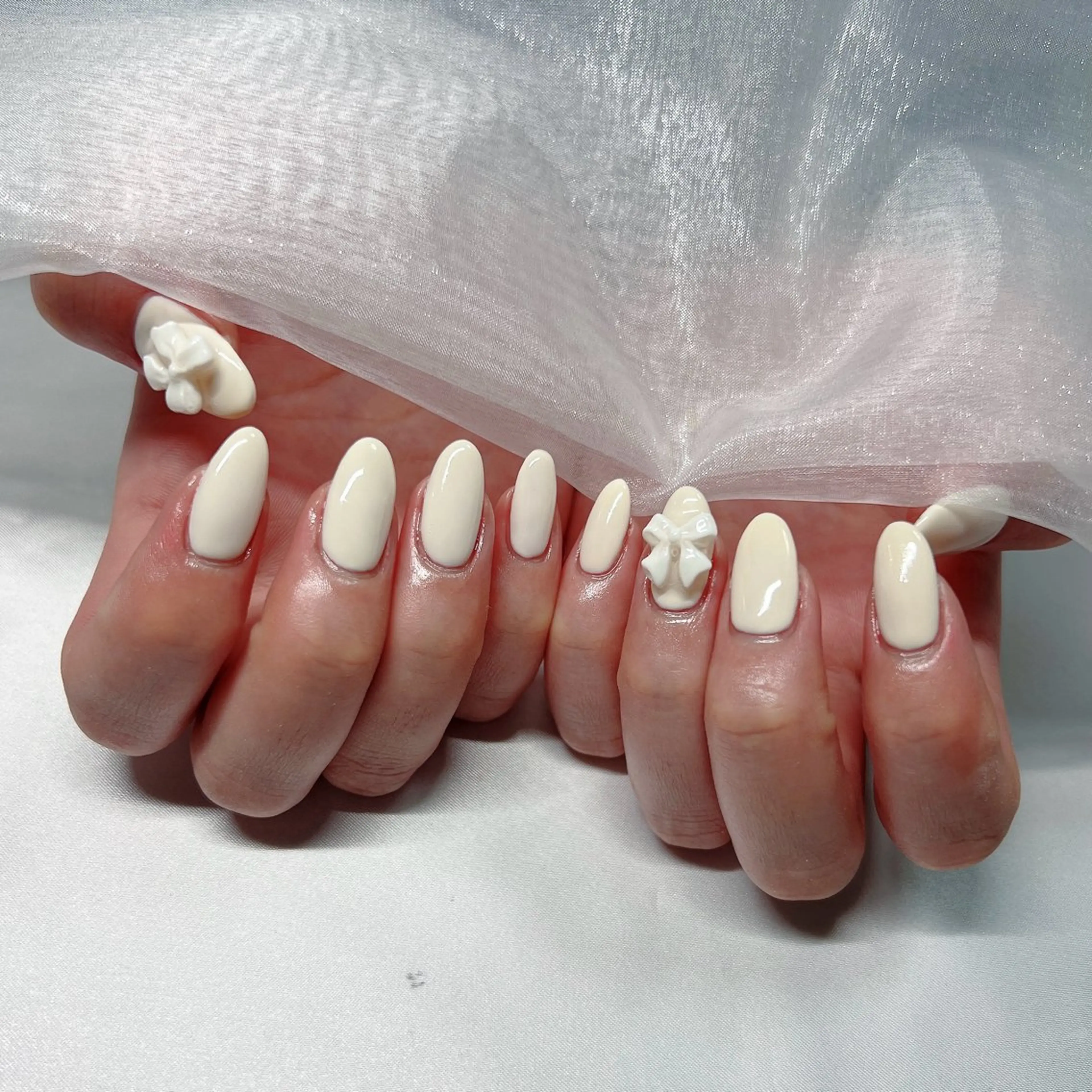 ネイル ジェルネイル 韓国ネイル ラメ(グリッター) マグネットネイル ミラーネイル ハンドネイル -nail salon-Reward所属・nail salon Rewardのネイルデザイン