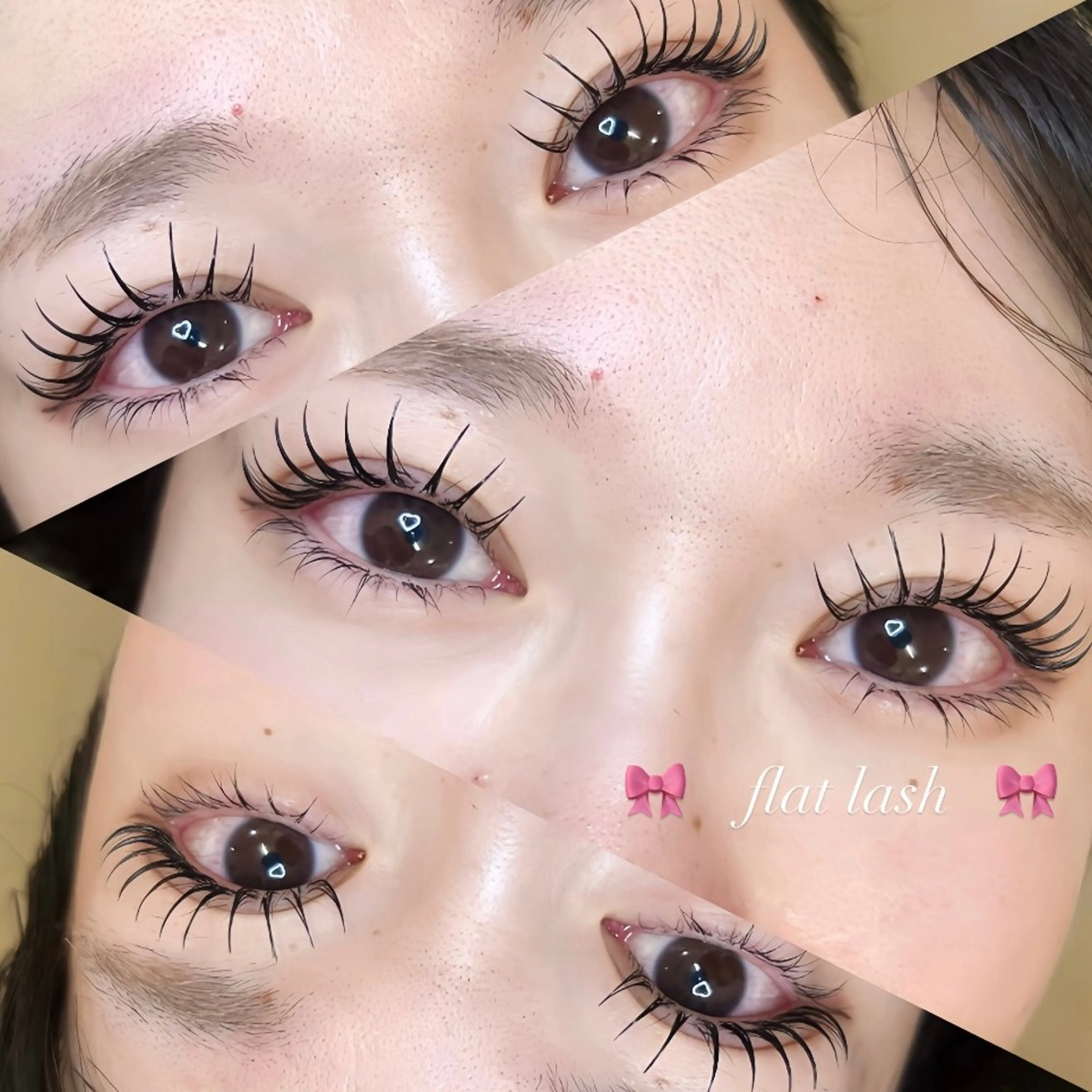 🎀フラットラッシュ🎀100本＋高級コーティング束感仕上げ💖の写真