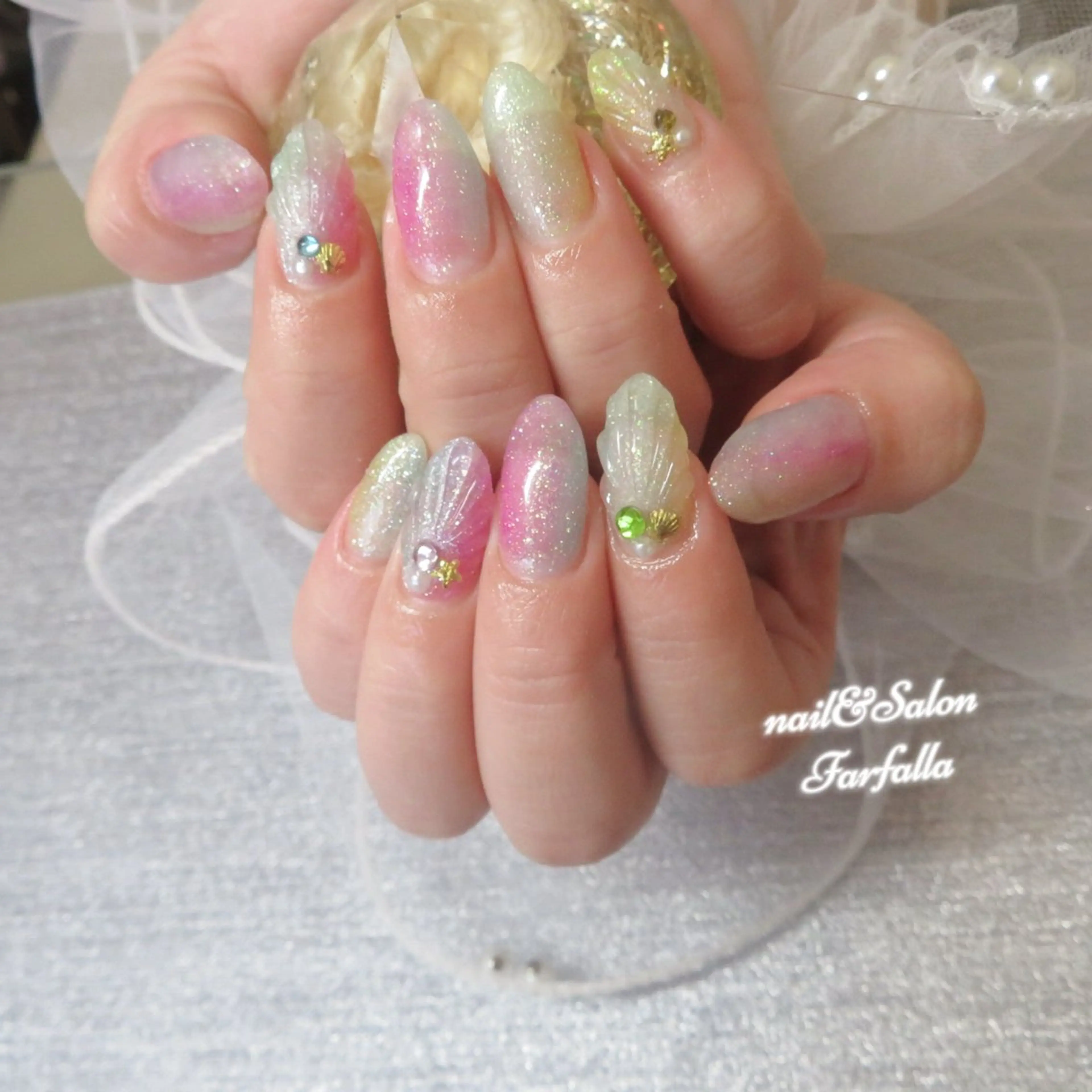 ネイル Farfalla Kieのネイルデザイン