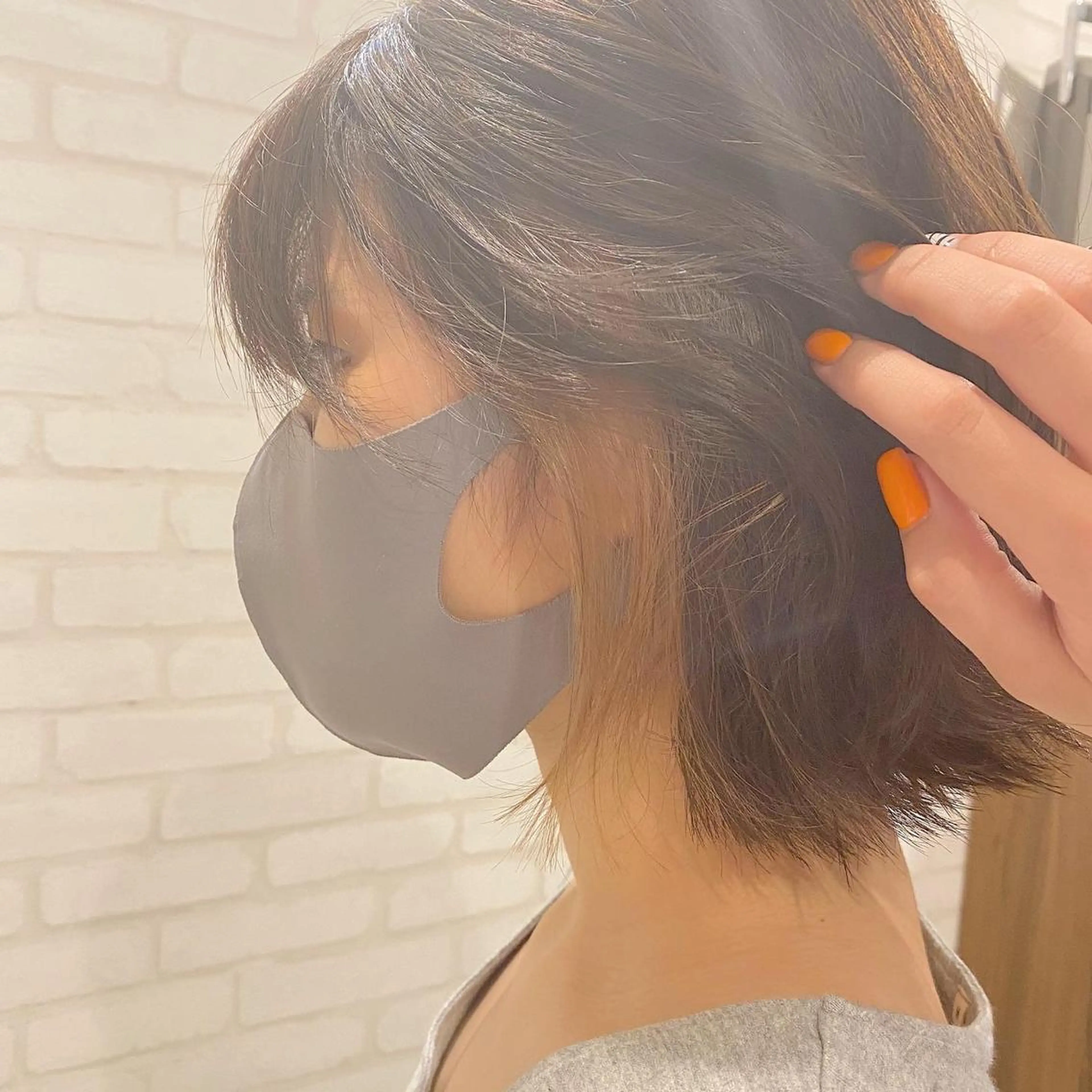 ミディアム カラー すずき なぎさ☀️のヘアスタイル