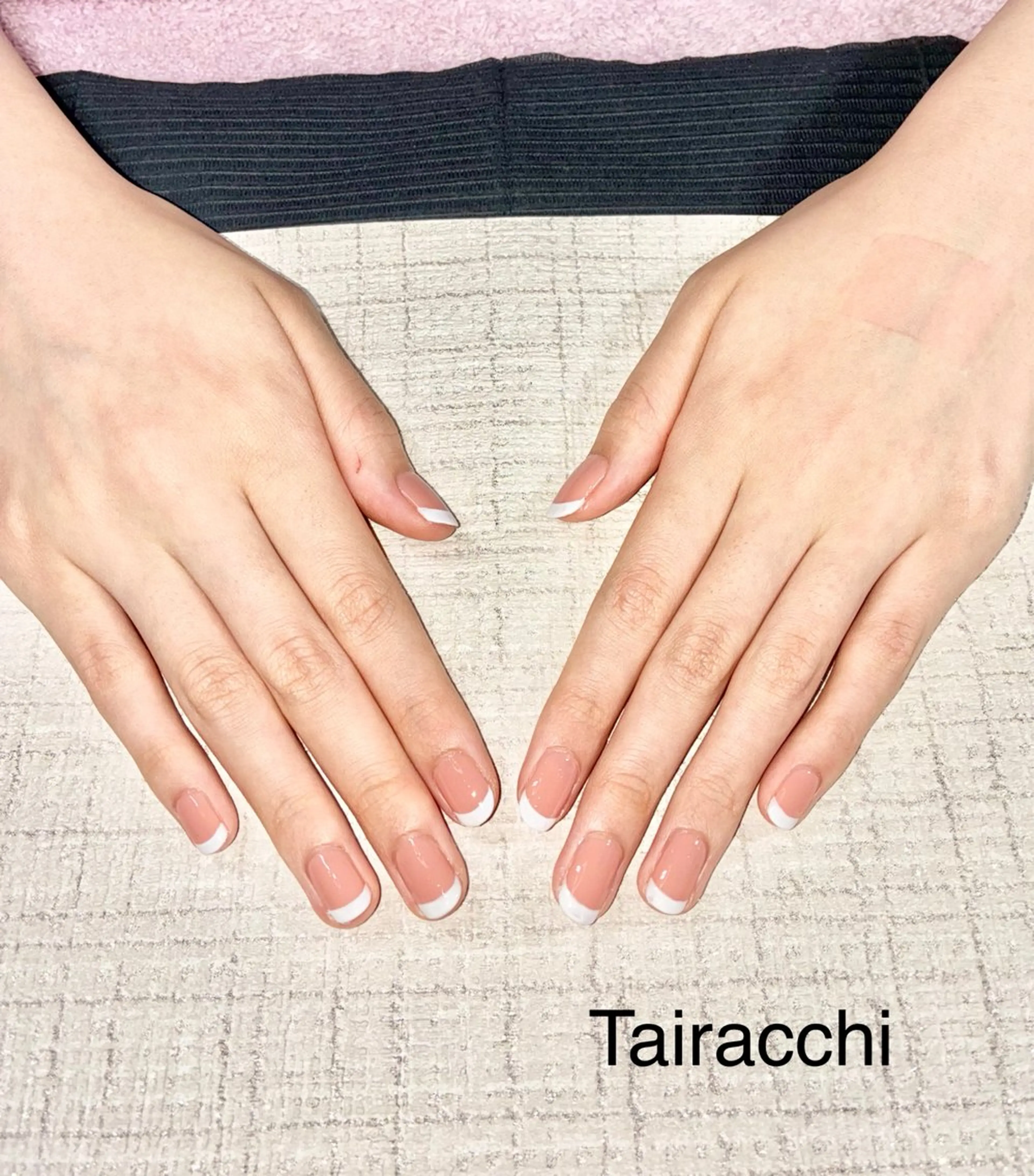 ネイル フレンチネイル Tairacchi ﾀｲﾗｯﾁのネイルデザイン