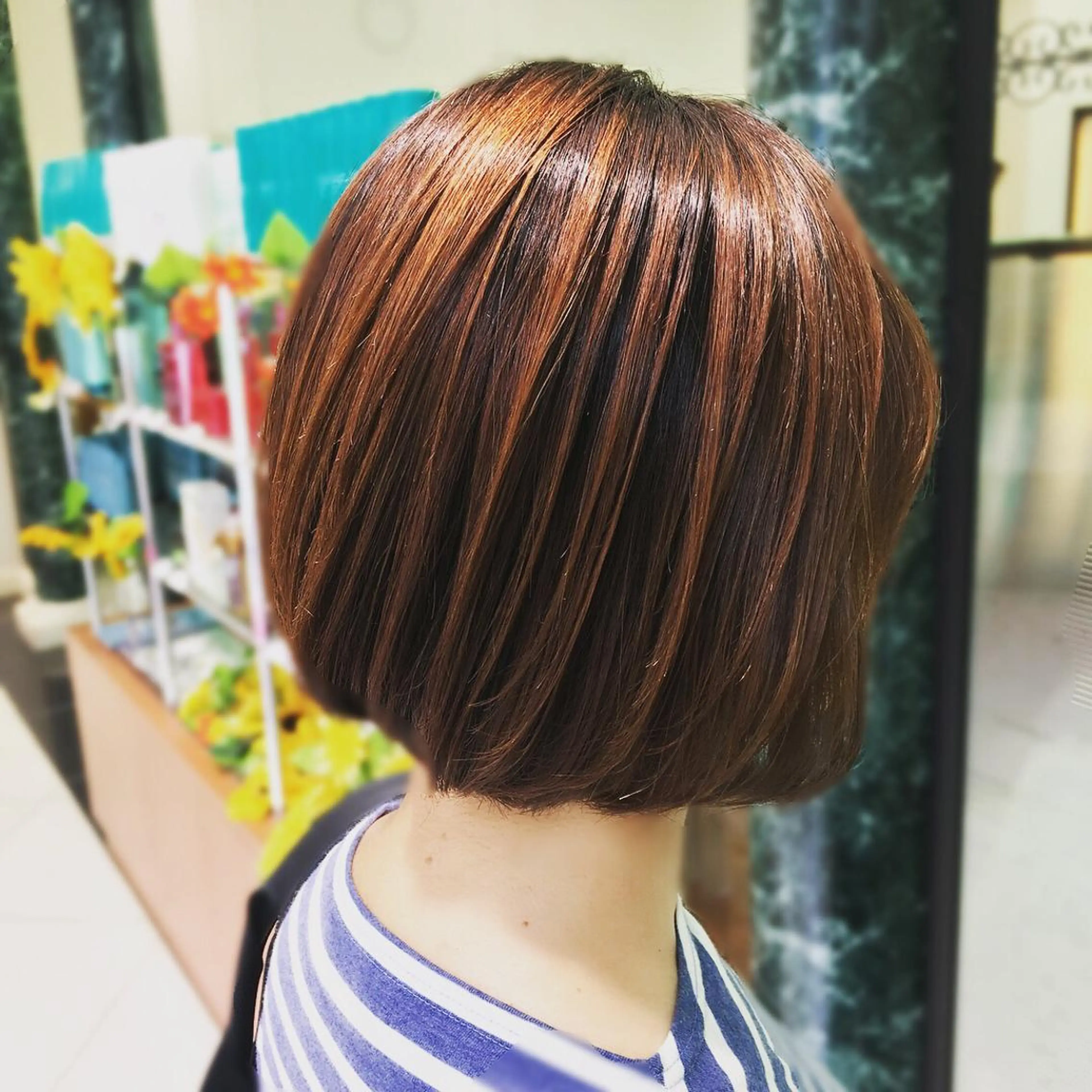ショート パーマ 外国人風カラー 縮毛矯正 N° jillva ♦️川端裕司♦️のヘアスタイル