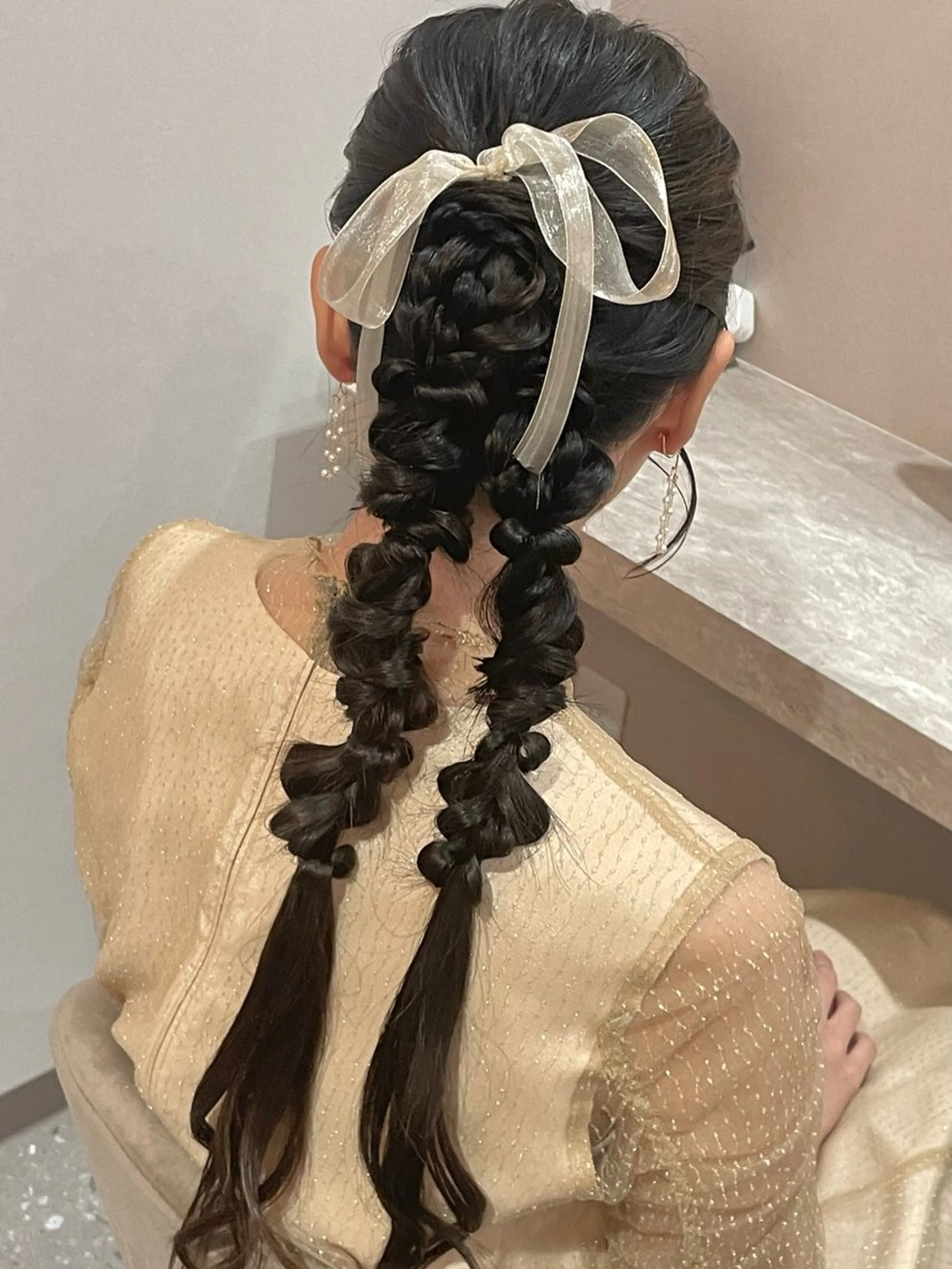 ロング ヘアセット Mila chihiroのヘアスタイル