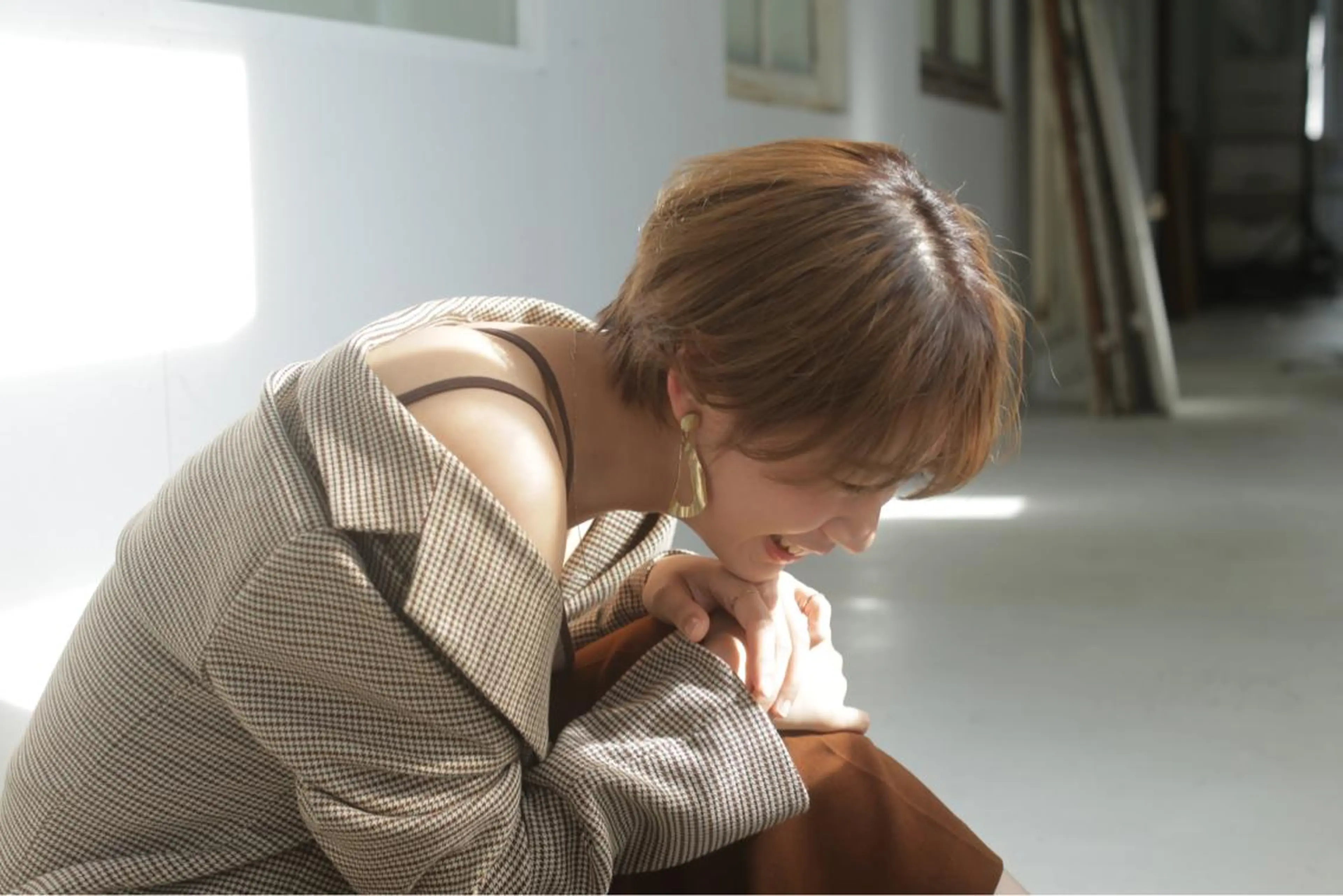 ショート カラー 保子 祐里香のヘアスタイル