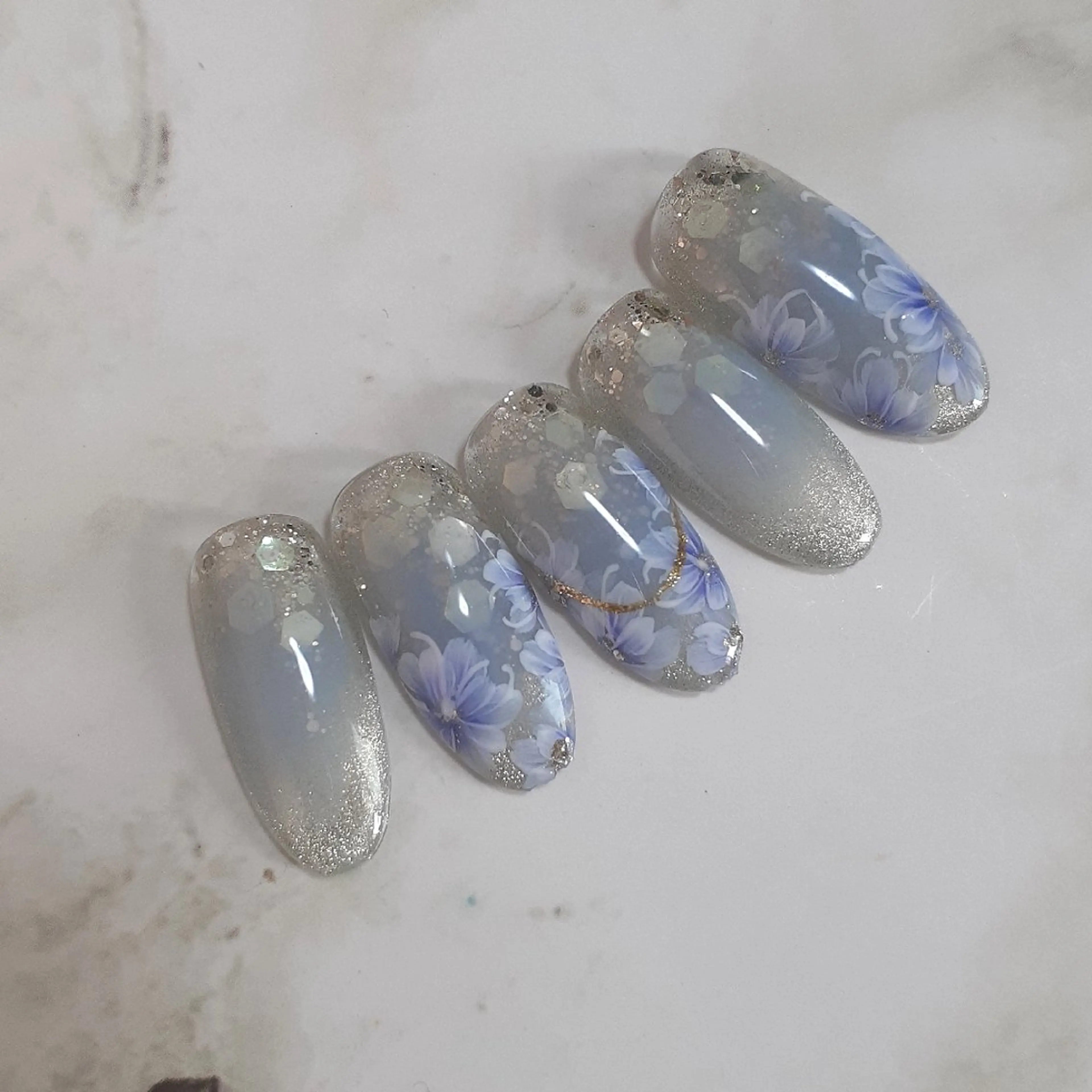 ネイル フラワーネイル ハンドネイル 池元 真由美のネイルデザイン