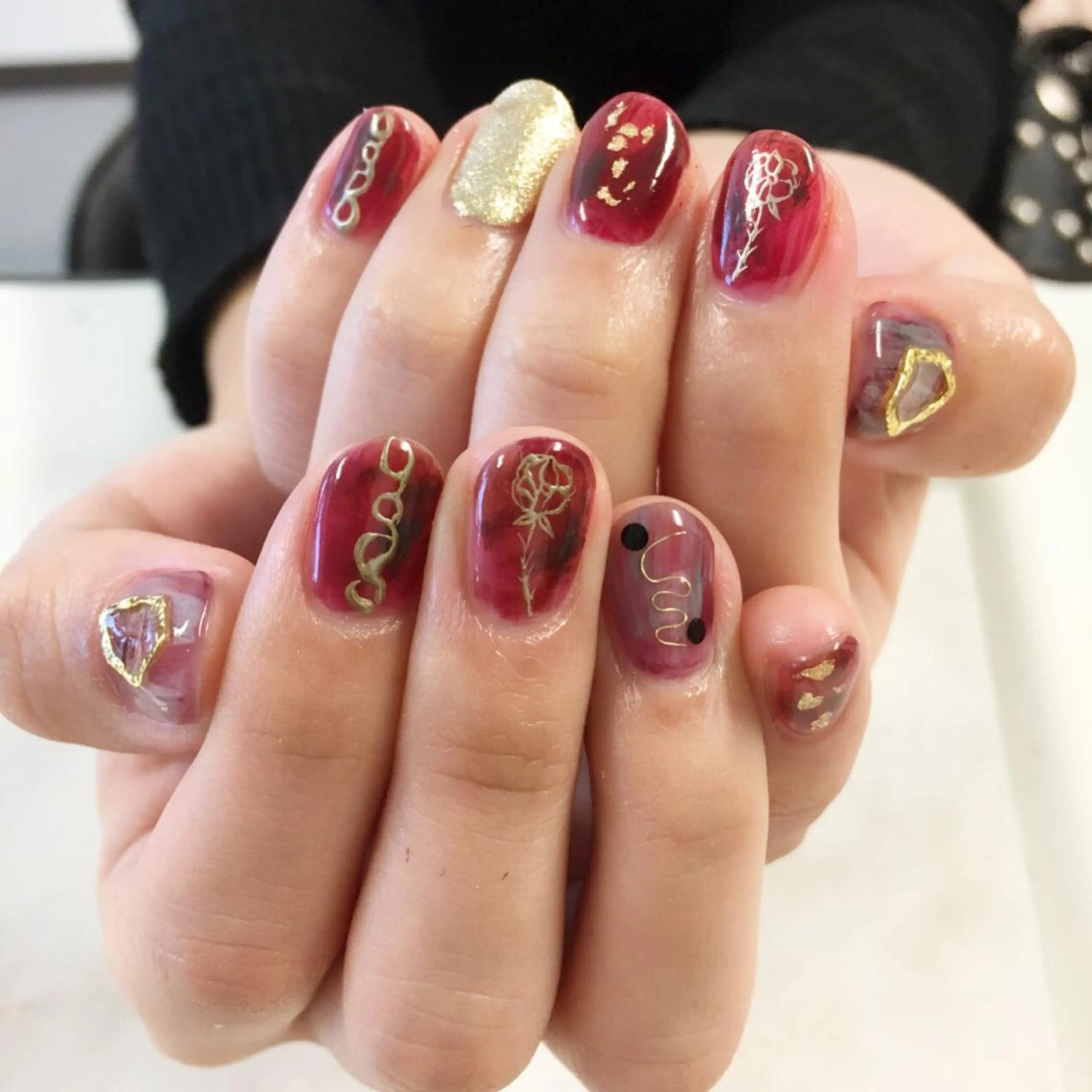 ネイル ジェルネイル SHINE NAILのネイルデザイン