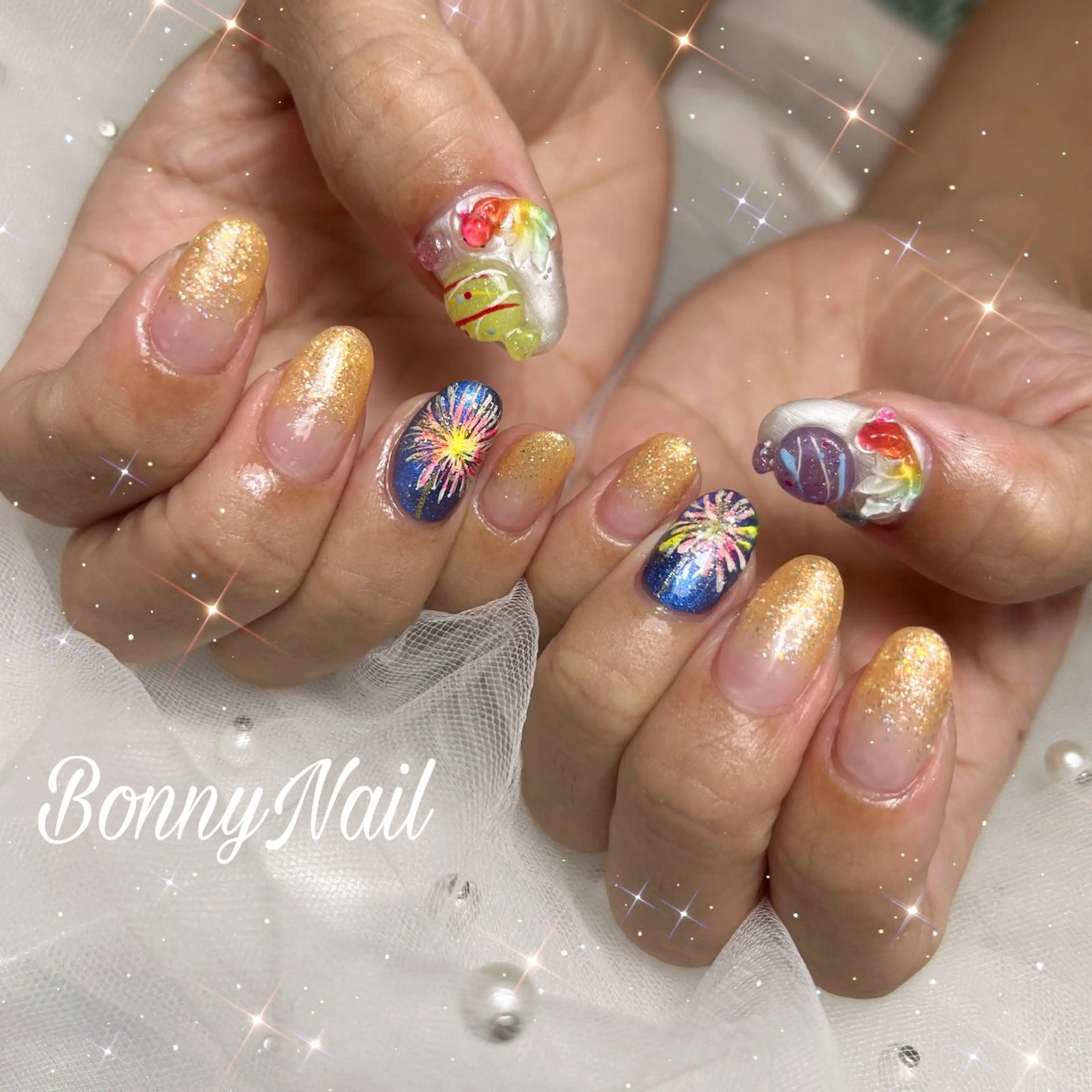 ネイル ハンドネイル Bonny Nailのネイルデザイン