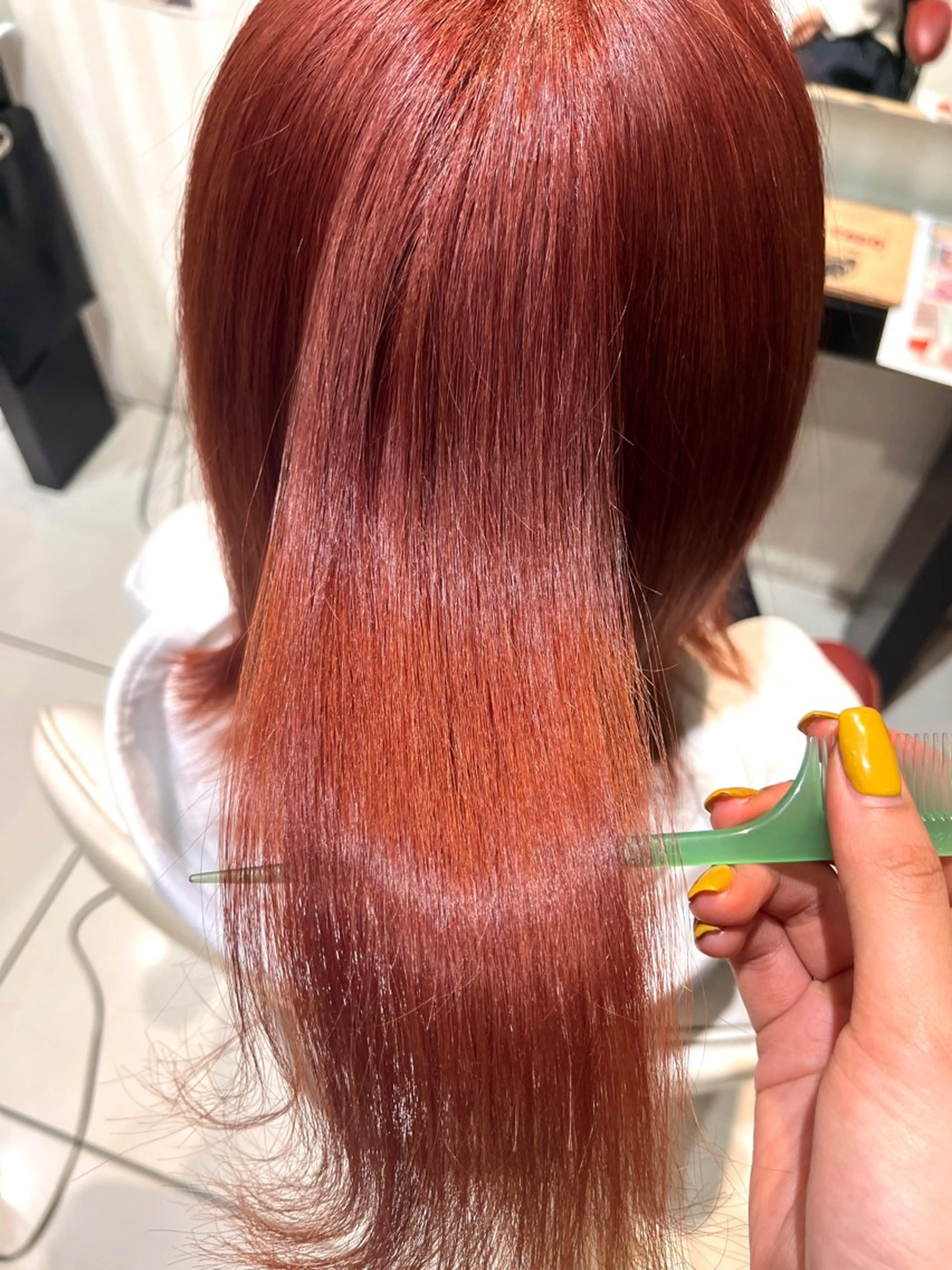 ミディアム カラー 🫧透明感カラー🫧 mana🫧のヘアスタイル