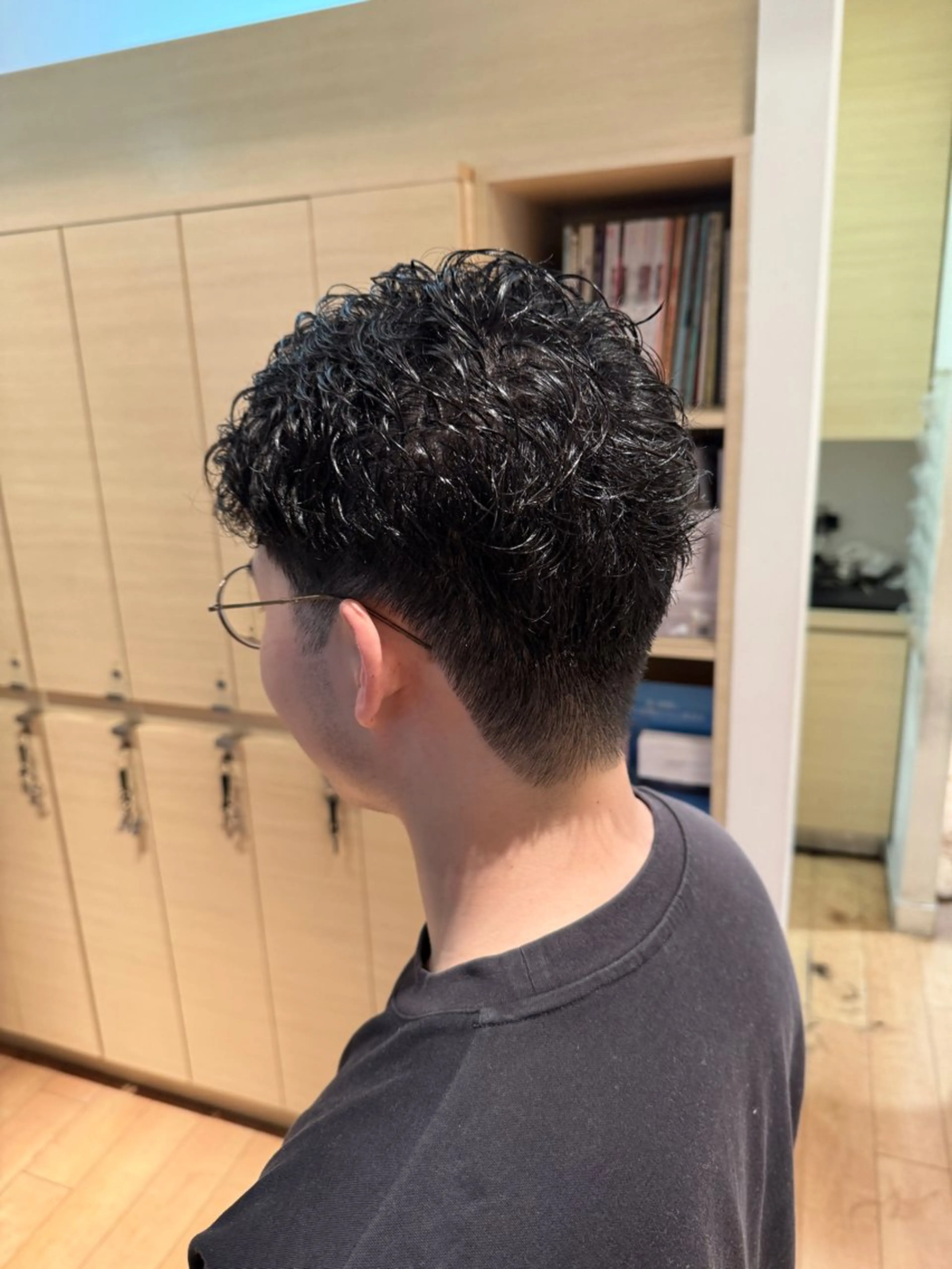 【men'sカット+パーマ】の写真
