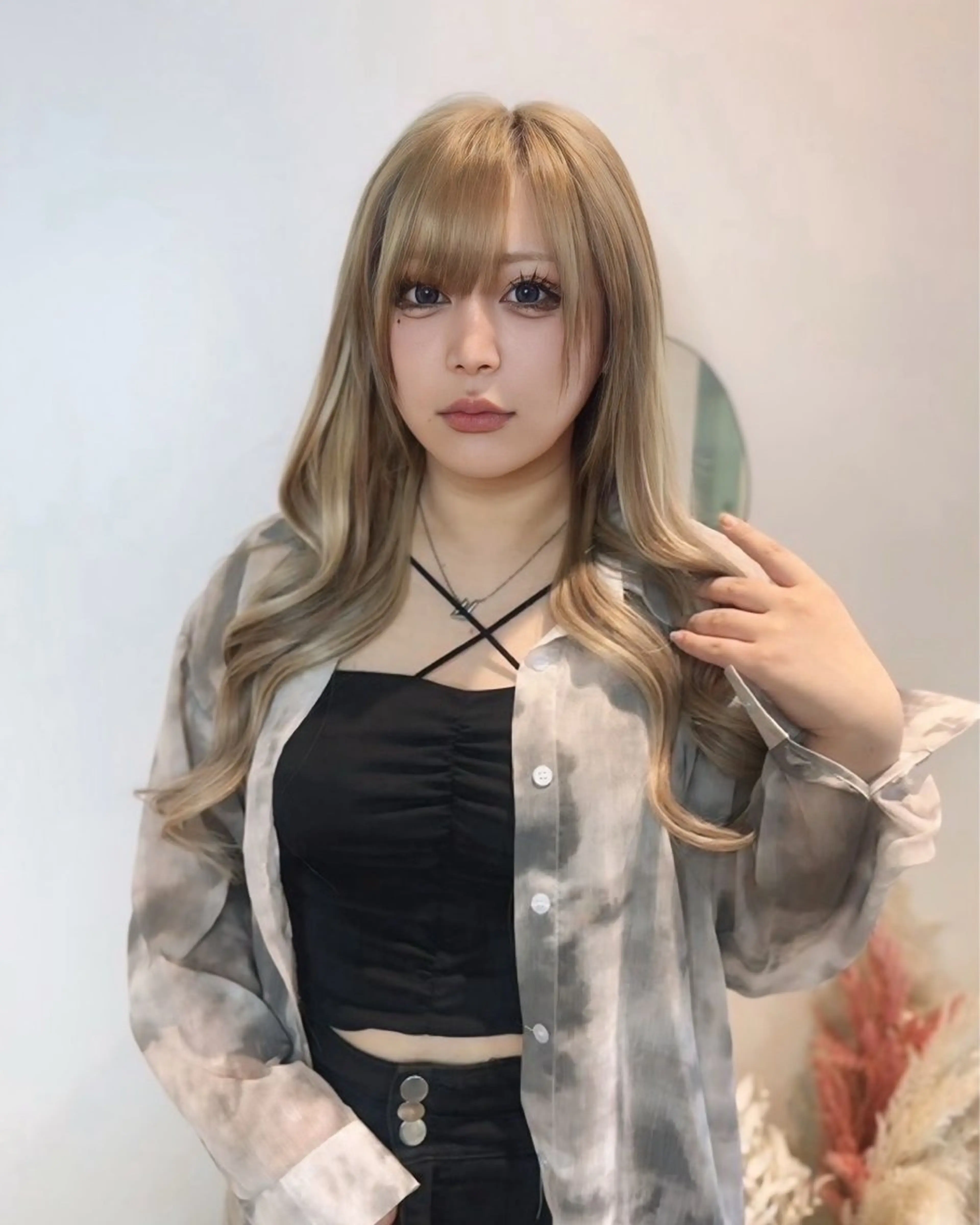 ロング カラー プルエクステ エクステ ロング エクステ 🎀プルエクステ みまひかる🎀のヘアスタイル