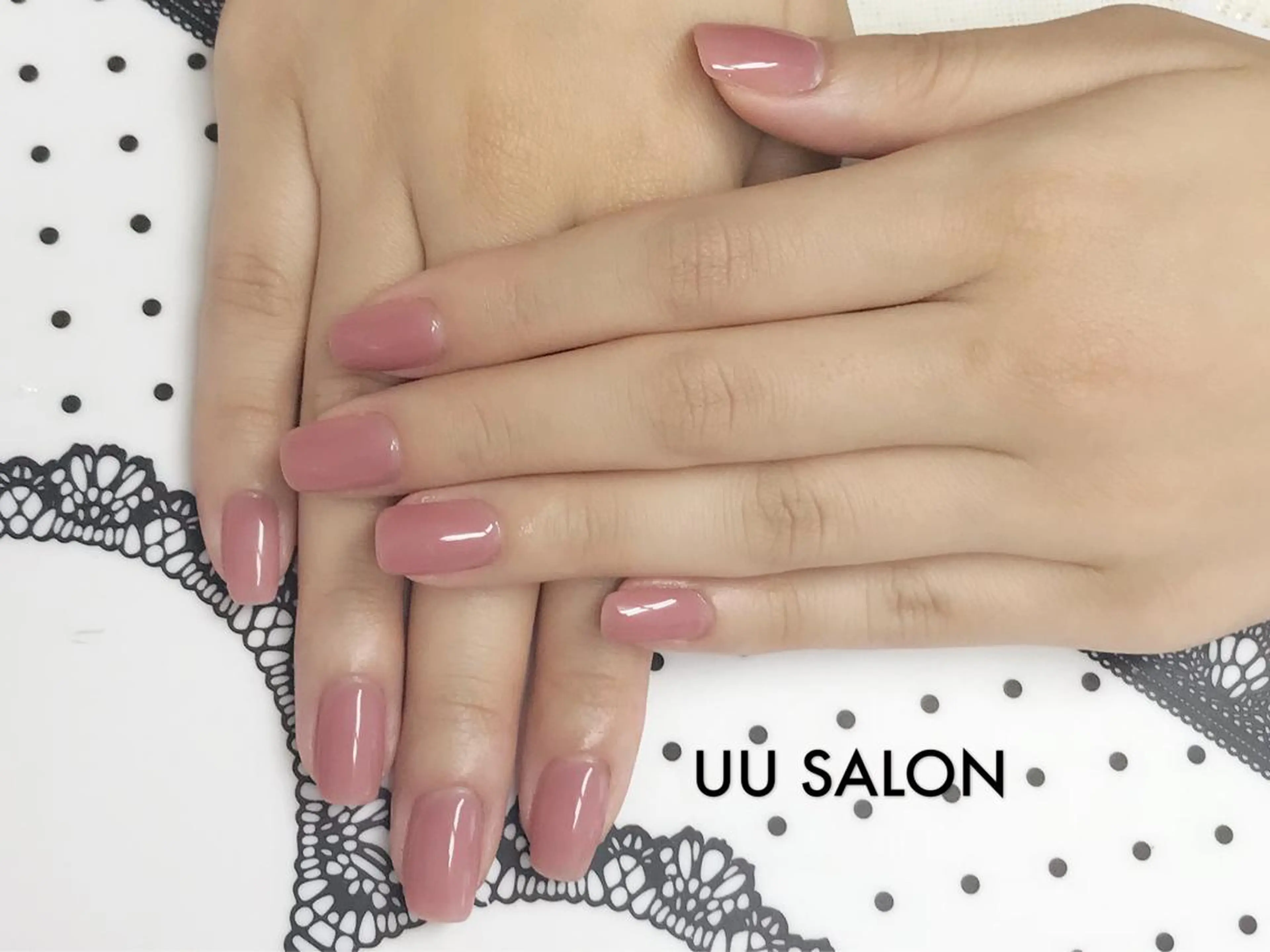 ネイル ワンカラーネイル UU Salon所属・UU ゆきのネイルデザイン