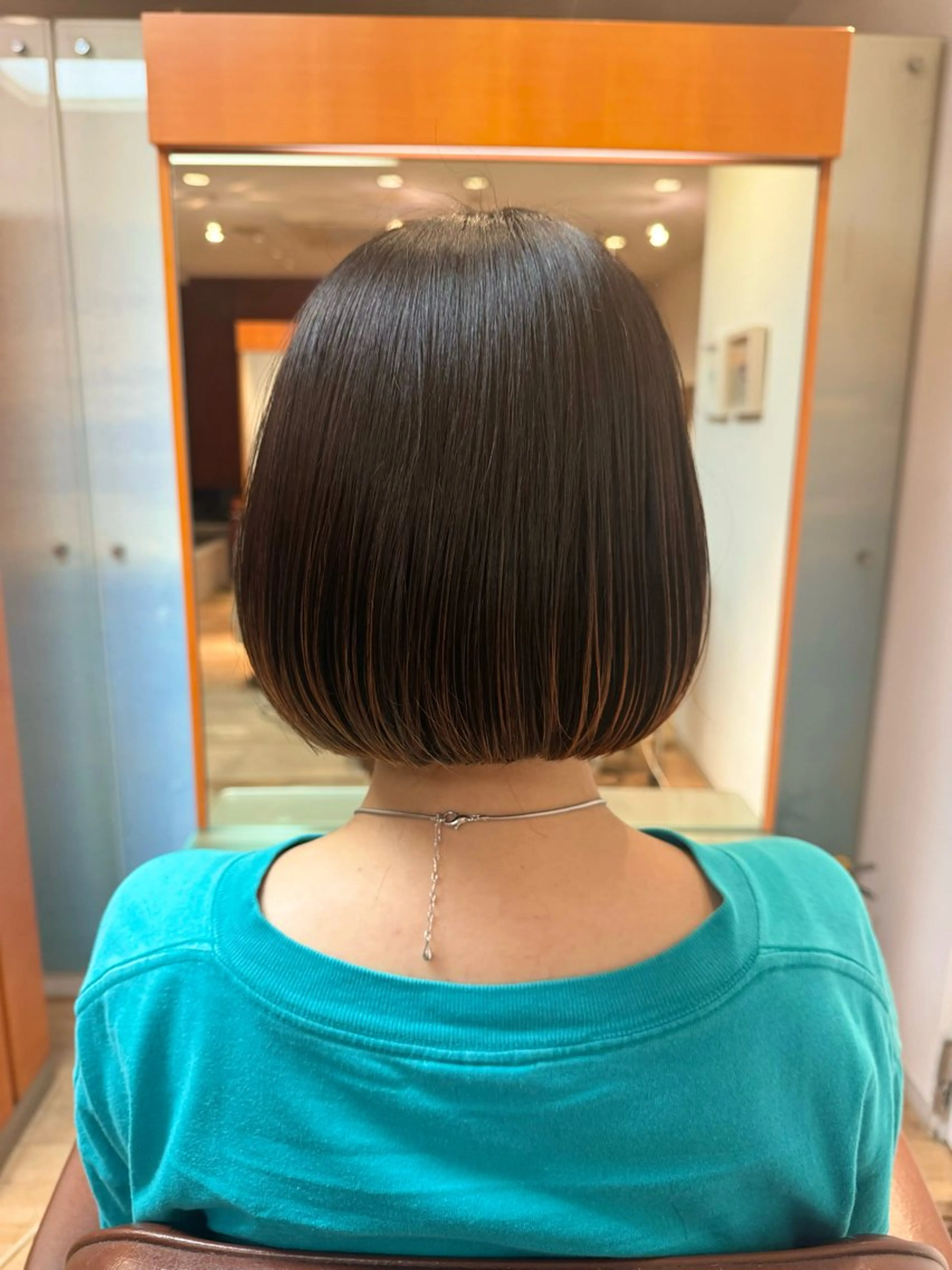 ミディアム カラー L'arte所属・松並 直のヘアスタイル