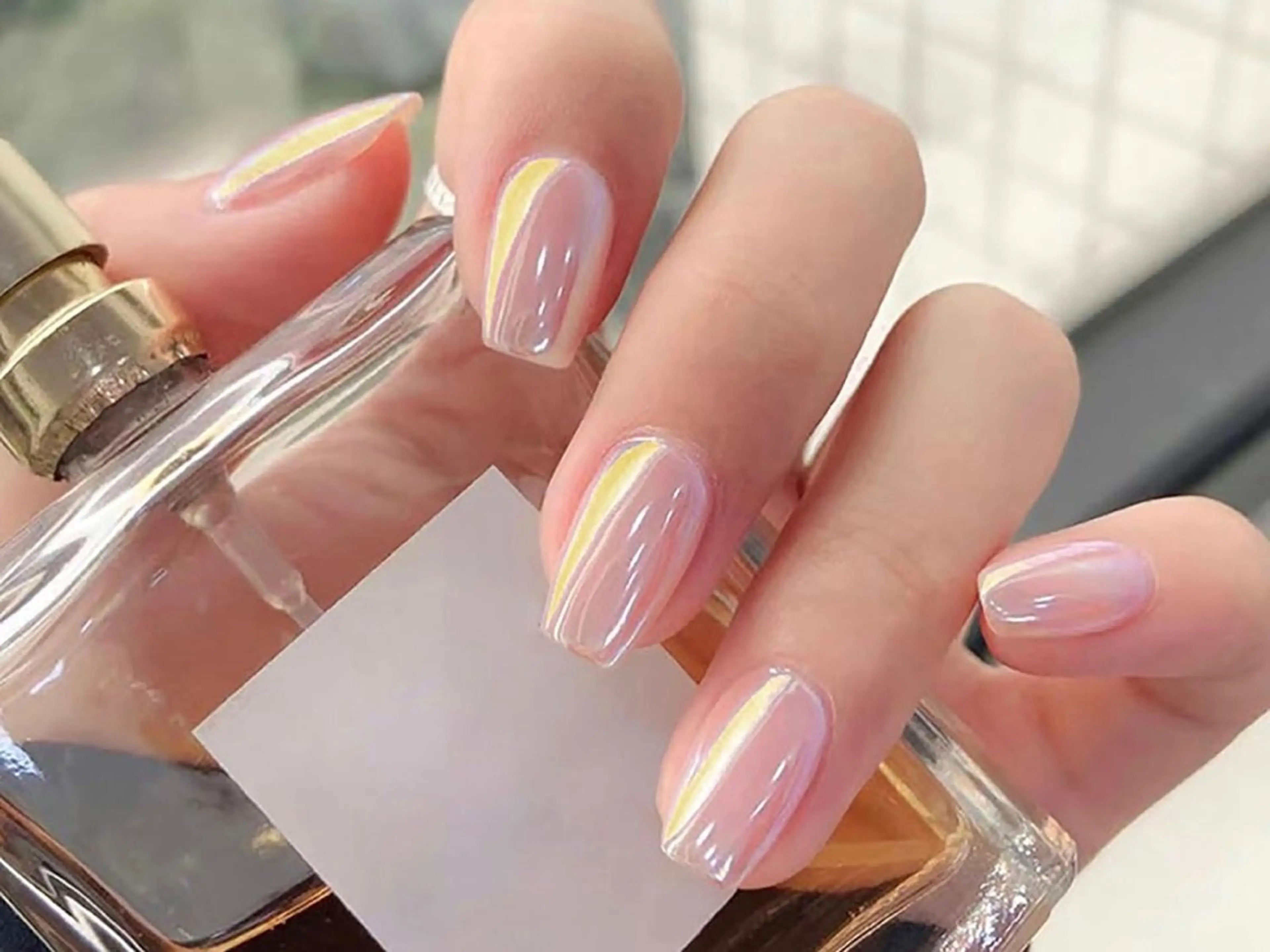 ネイル チークネイル 韓国ネイル マグネットネイル ミラーネイル ニュアンスネイル ハンドネイル H&B せつかのネイルデザイン