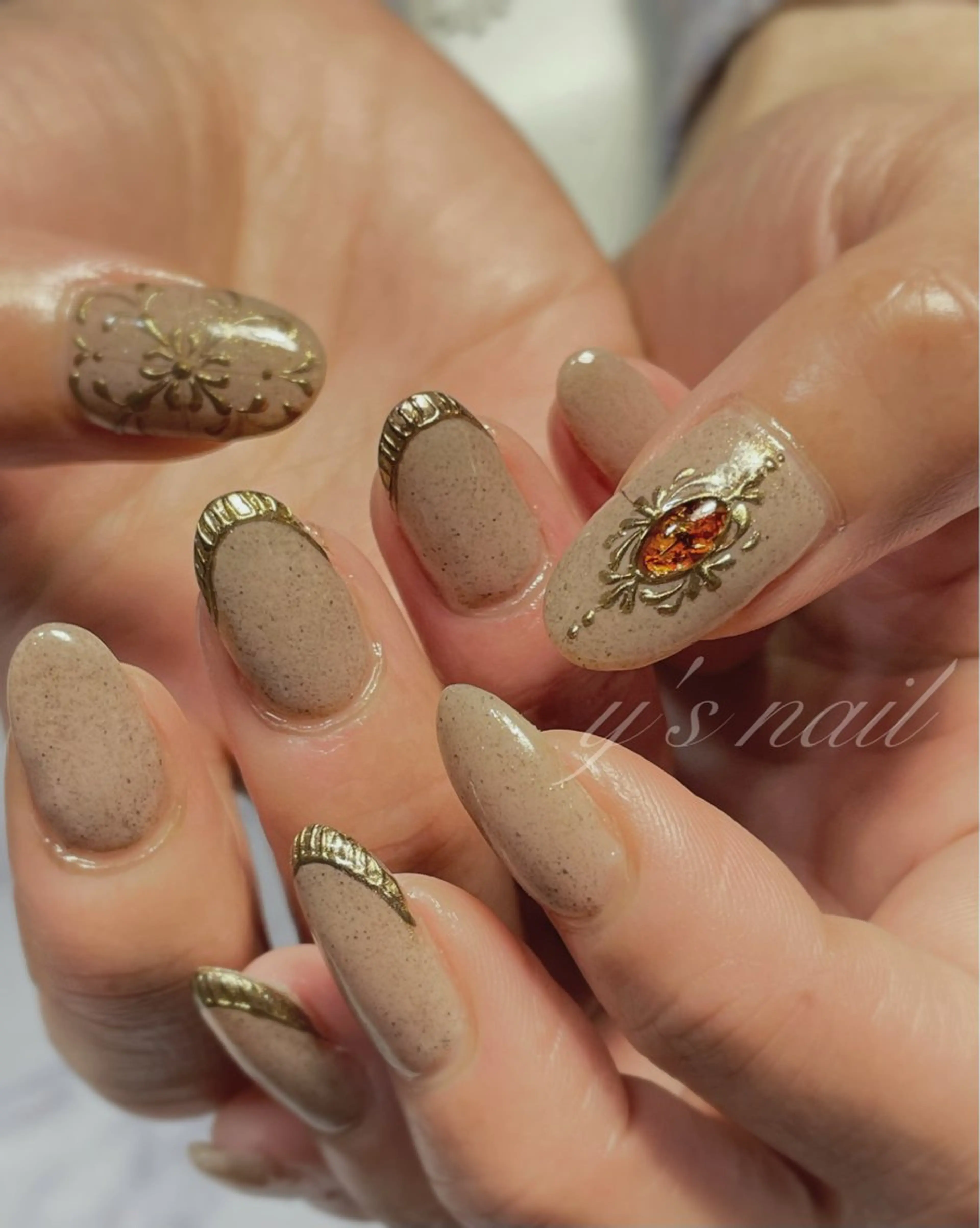 ネイル アートネイル フレンチネイル ミラーネイル ハンドネイル y’s nail所属・y’s nail ✧ゆきのネイルデザイン