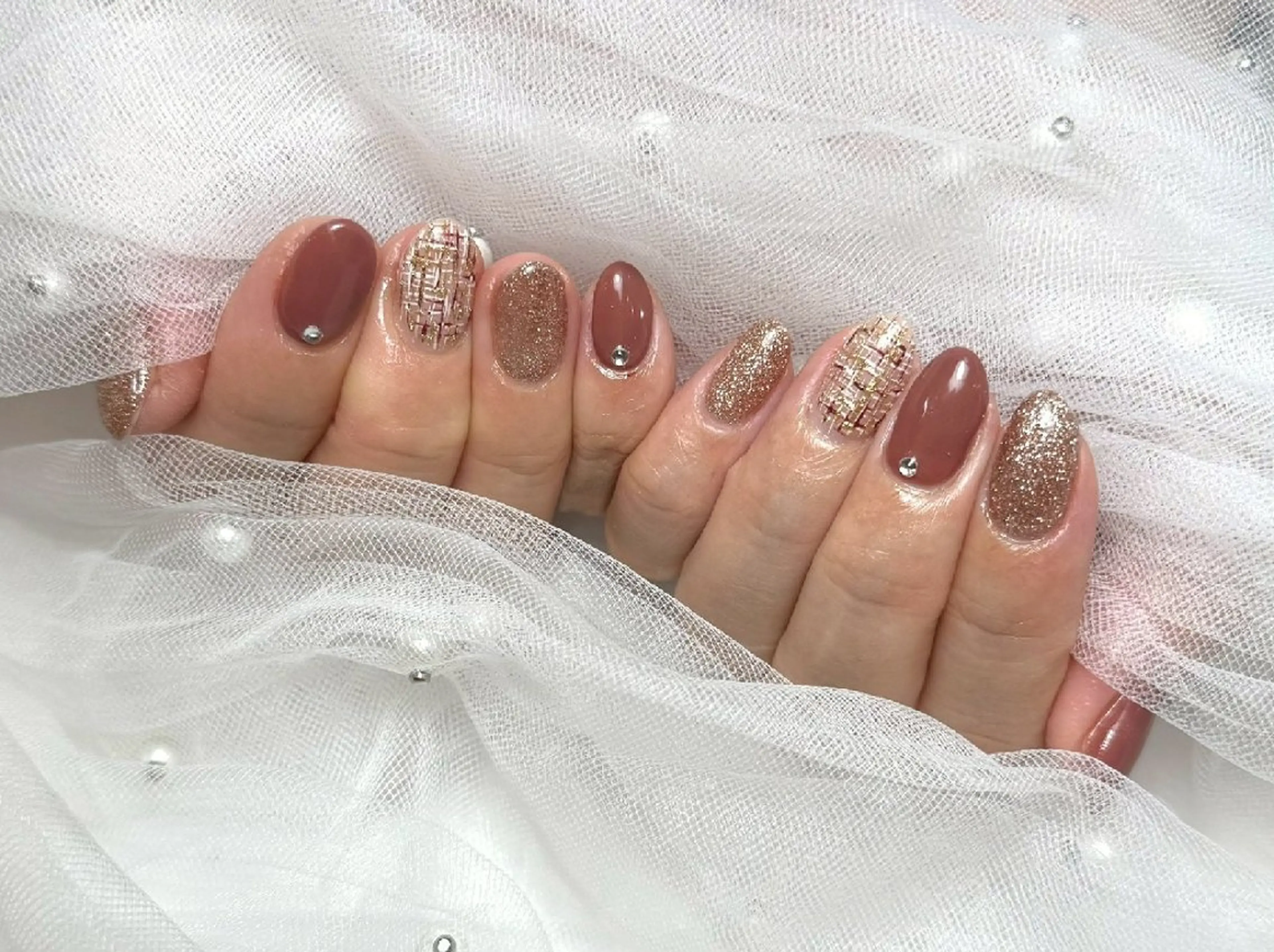 ネイル ハンドネイル ハンドケア peTiT saori🌼のネイルデザイン