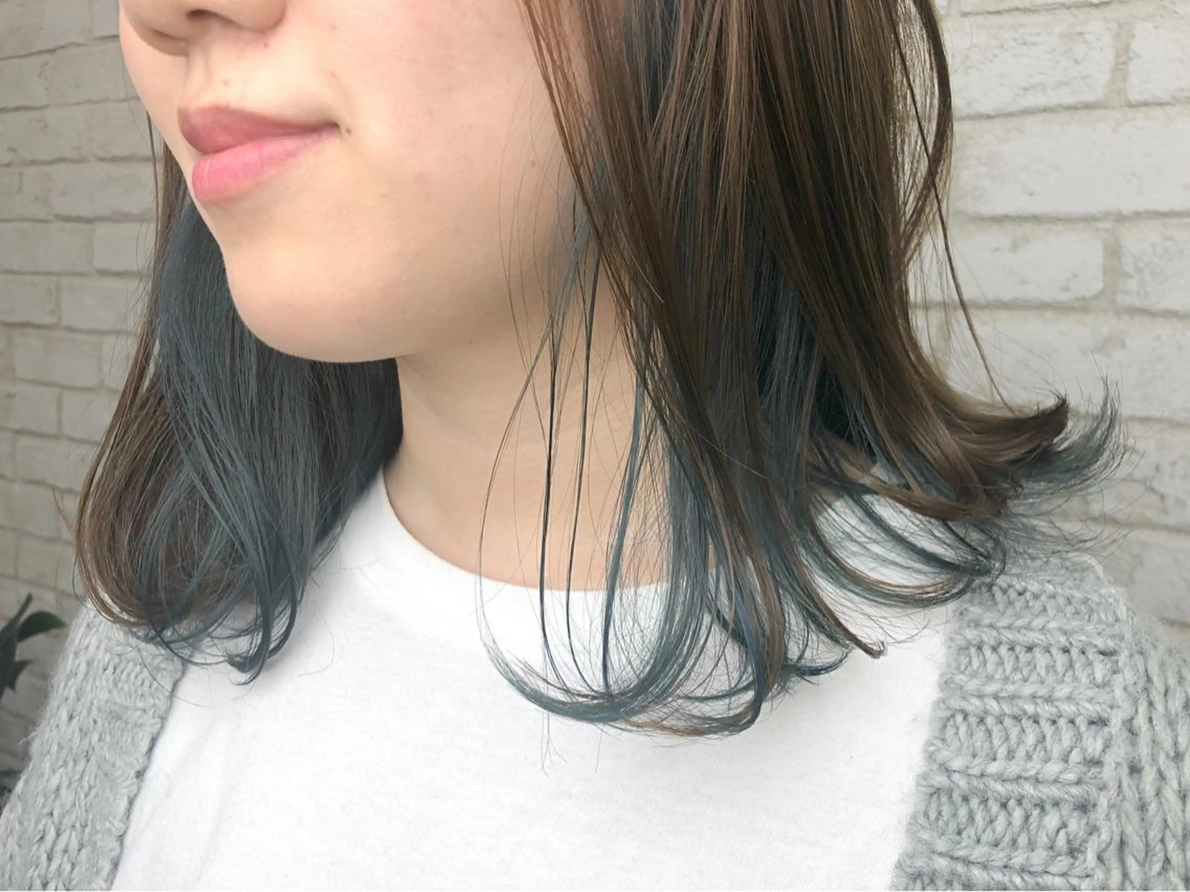 セミロング カラー ヘアアレンジ 【池袋/スパイキー ショート】ⓝⓘⓜⓤのヘアスタイル