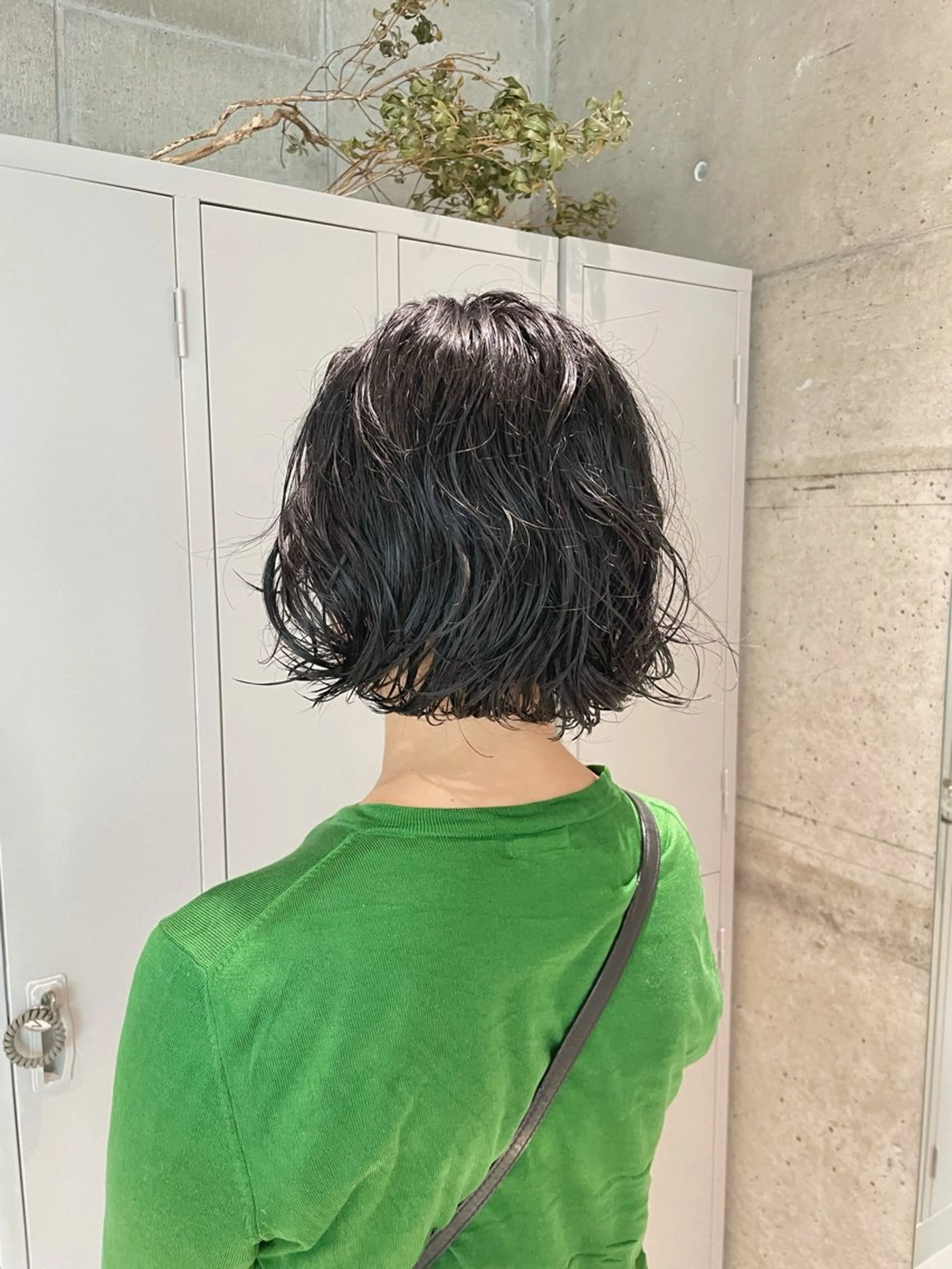 ミディアム パーマ IDEN AND TITY所属・ショートモデル募集 yukakoのヘアスタイル