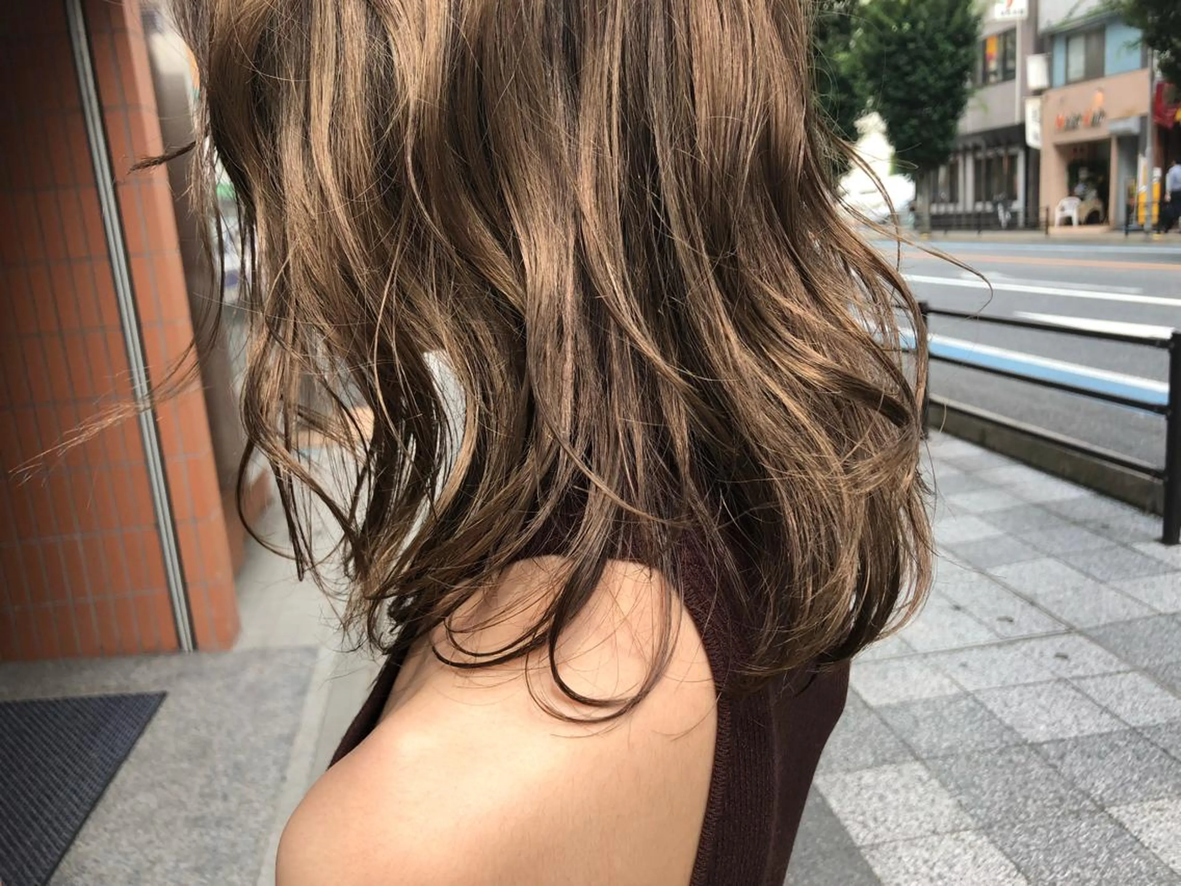 セミロング GLROW haruhiのヘアスタイル