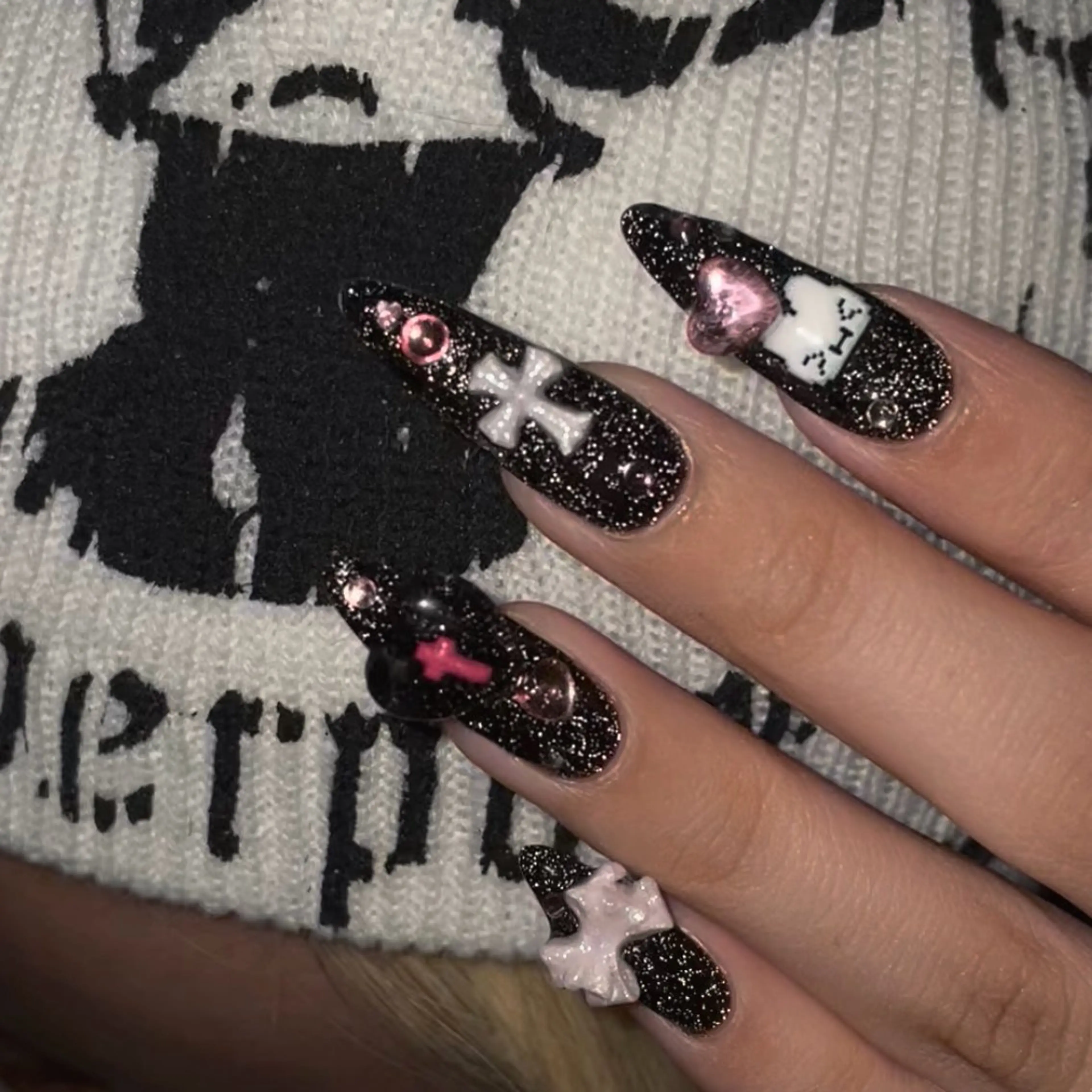 ネイル ハンドネイル yuna@ 練習生☘️のネイルデザイン