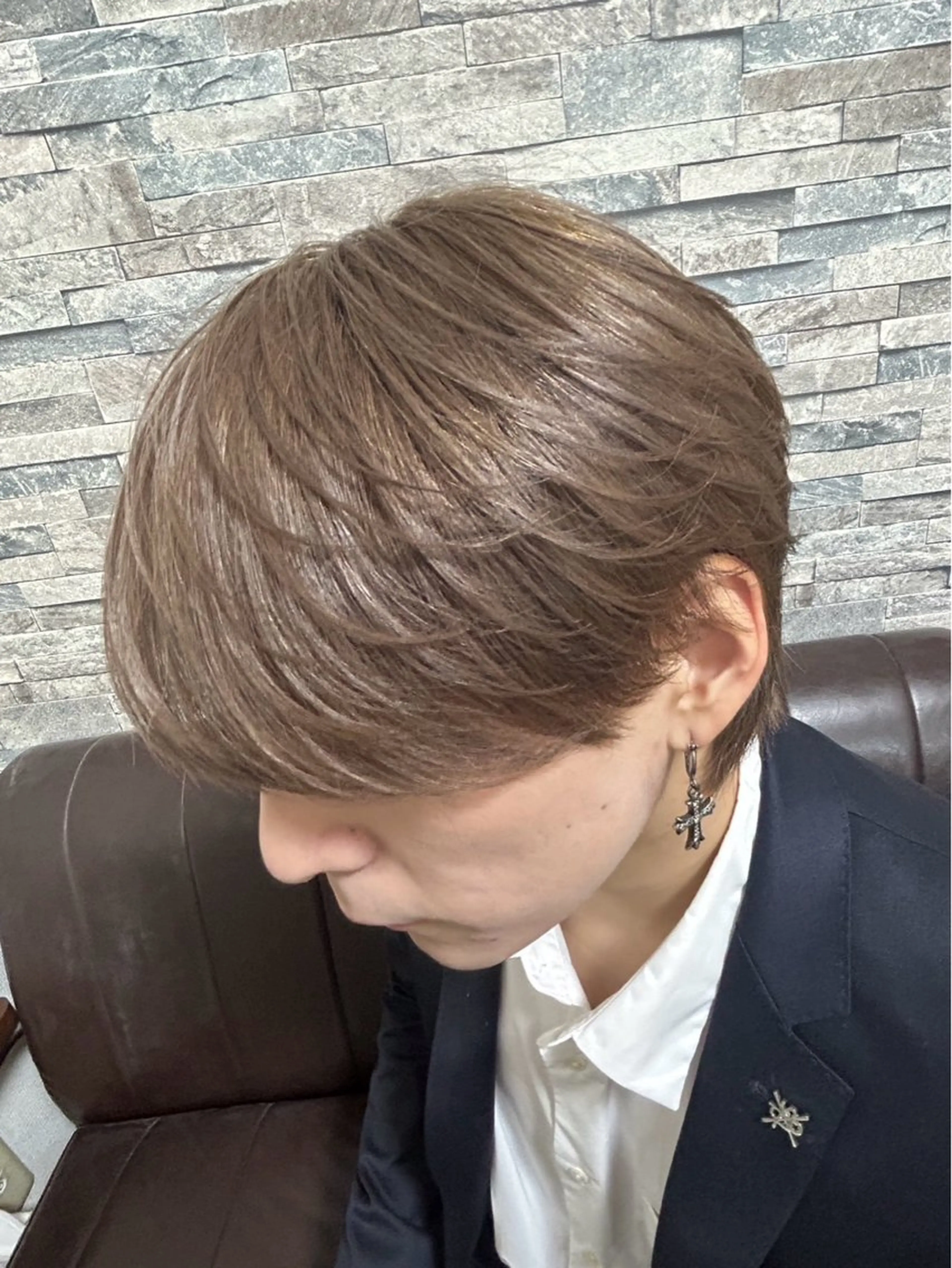 メンズ メンズブリーチ カット HOWL所属・🦋 Cocoroのヘアスタイル