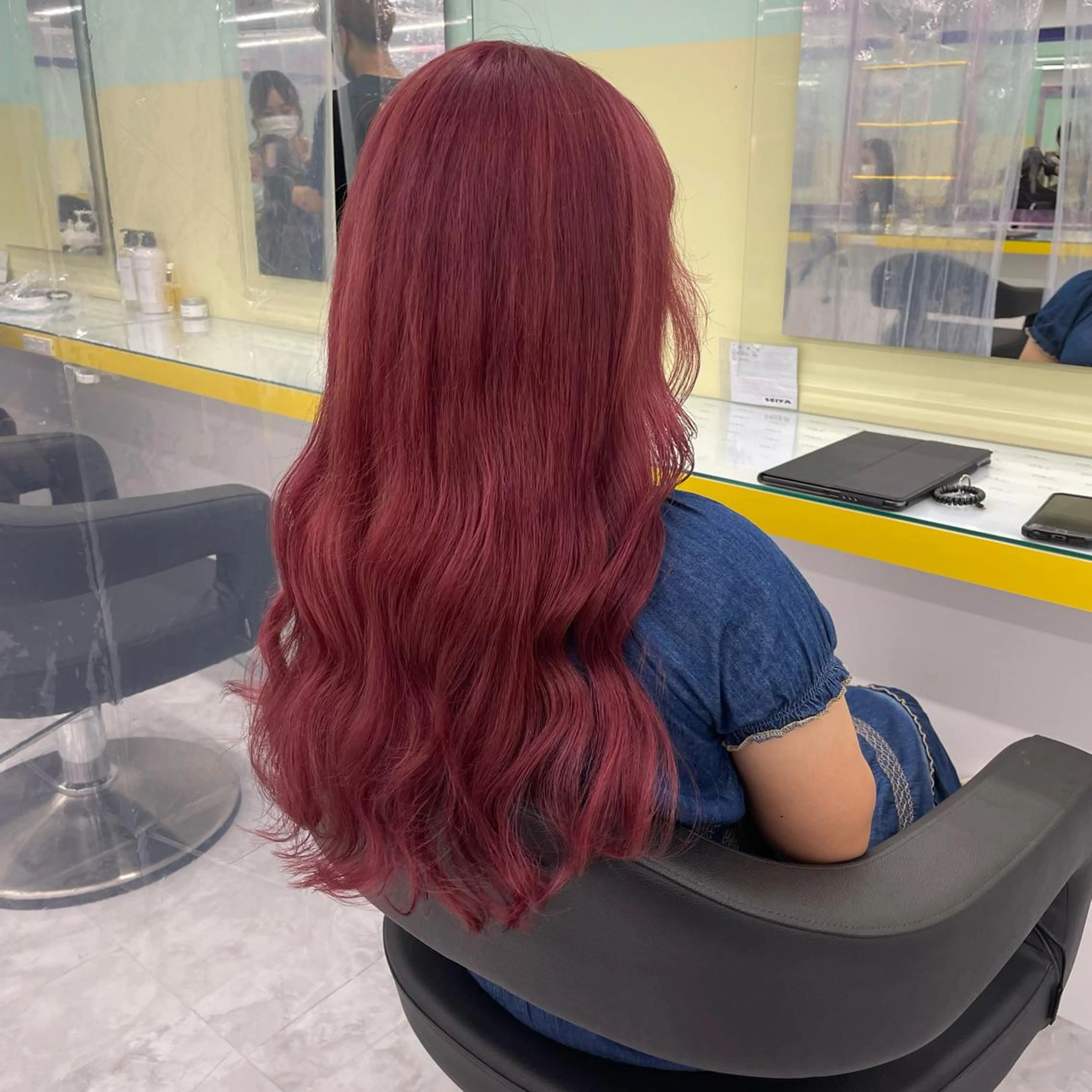 ミディアム カラー パーマ ヘアアレンジ メンズ ヘアカラー トリートメント ヘッドスパ ヘアセット 💜寒色特化 門脇誠弥💜のヘアスタイル