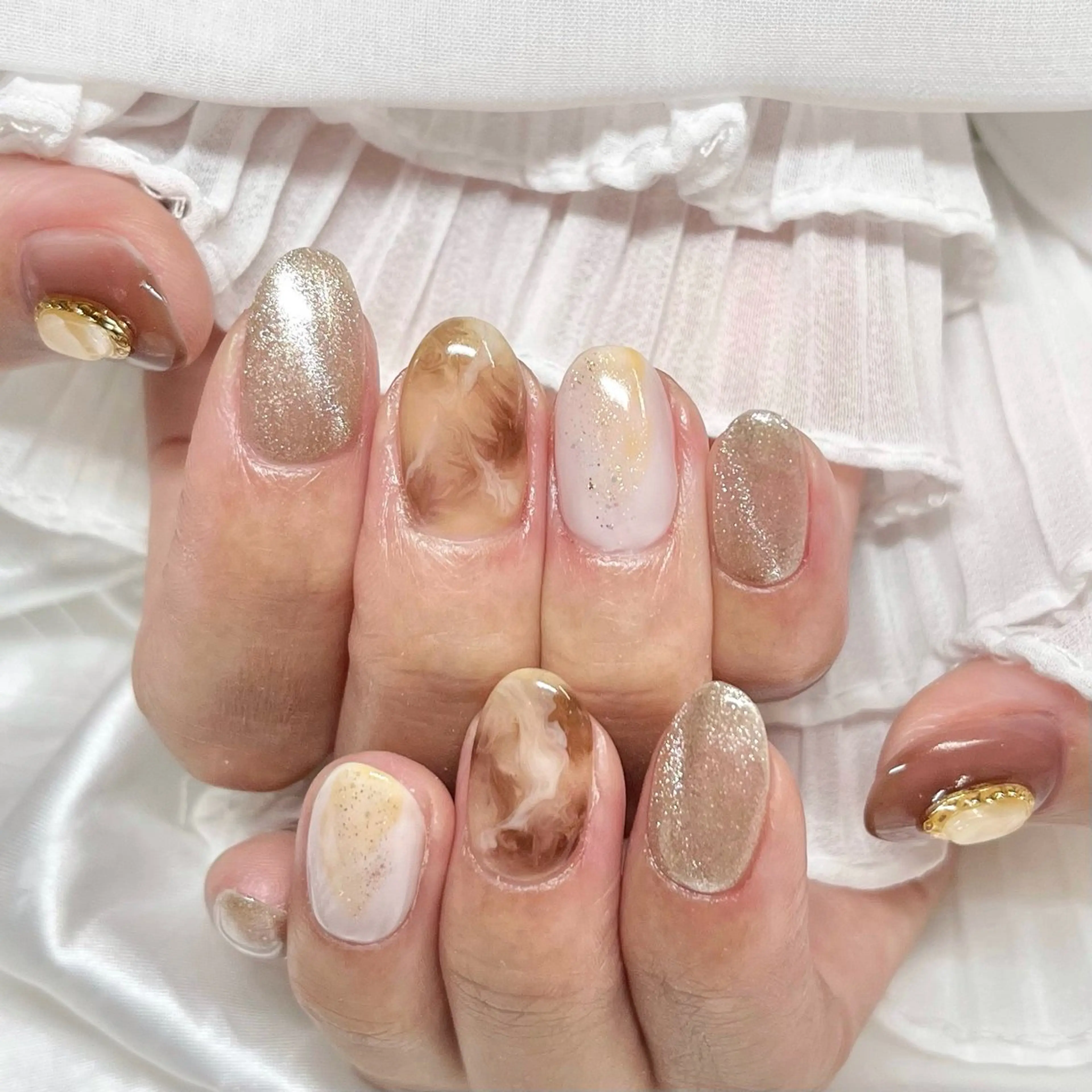 ネイル オフィスネイル Vogustys Nail 山田のネイルデザイン