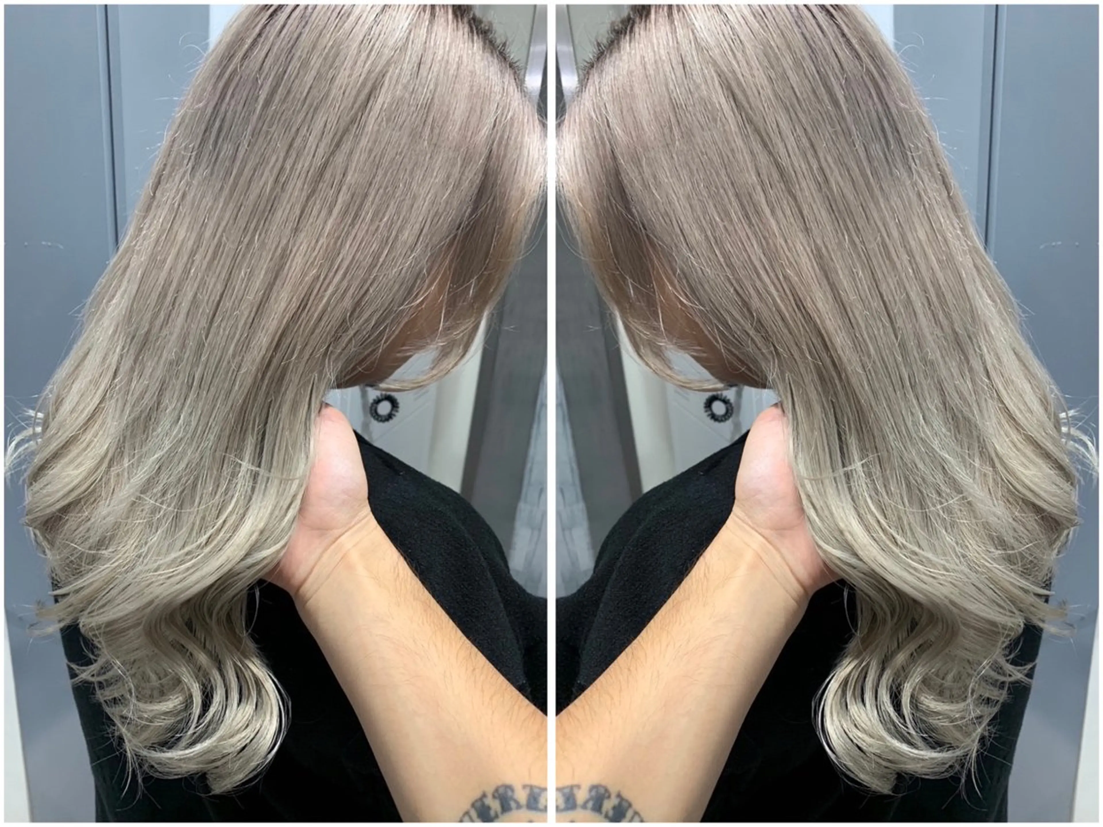 ロング ヘアカラー トリートメント 池袋/ダブルカラー GLADGE🩵のヘアスタイル