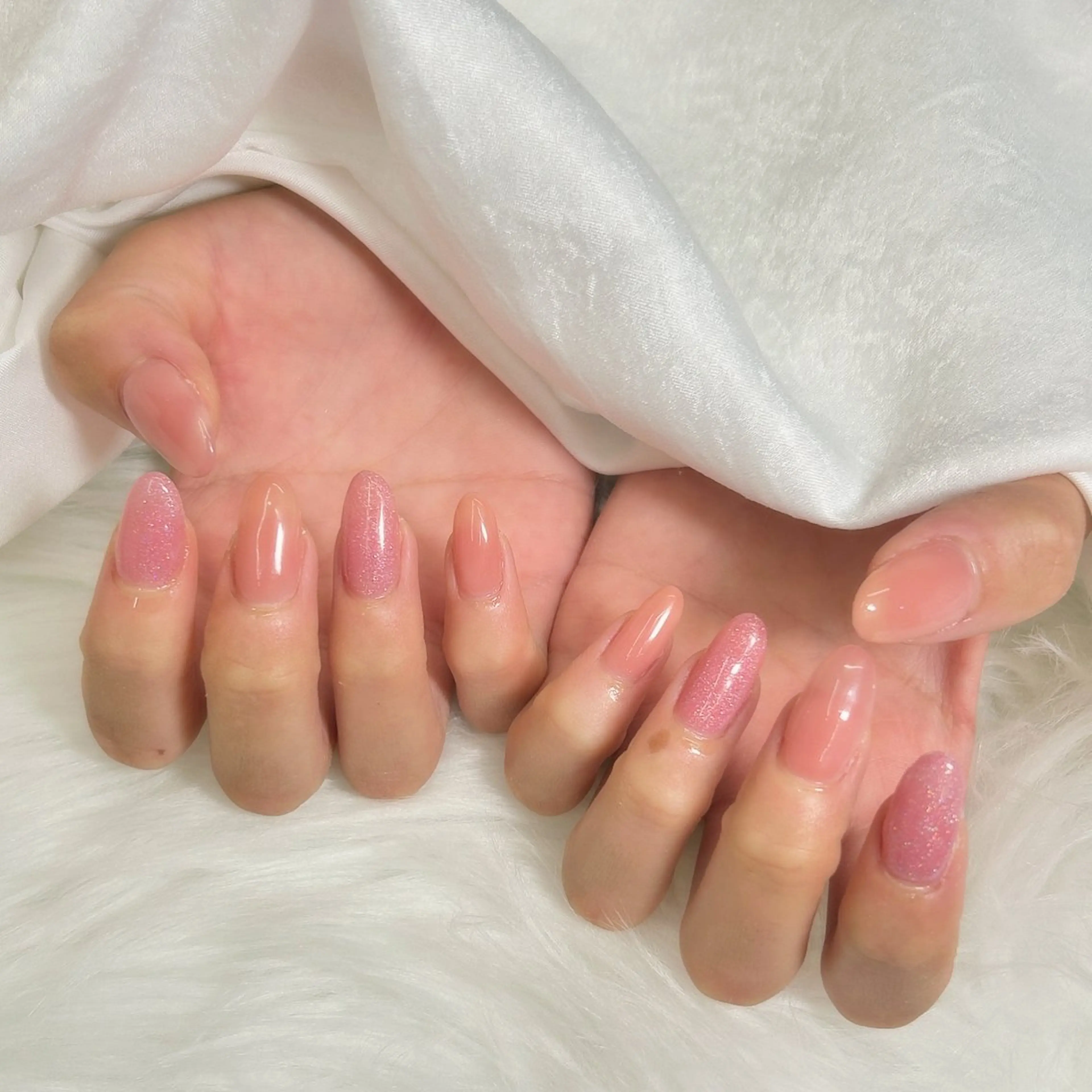 ※Jrネイリスト施術【ハンド】ワンカラーorラメグラネイル☆オフ無しの写真