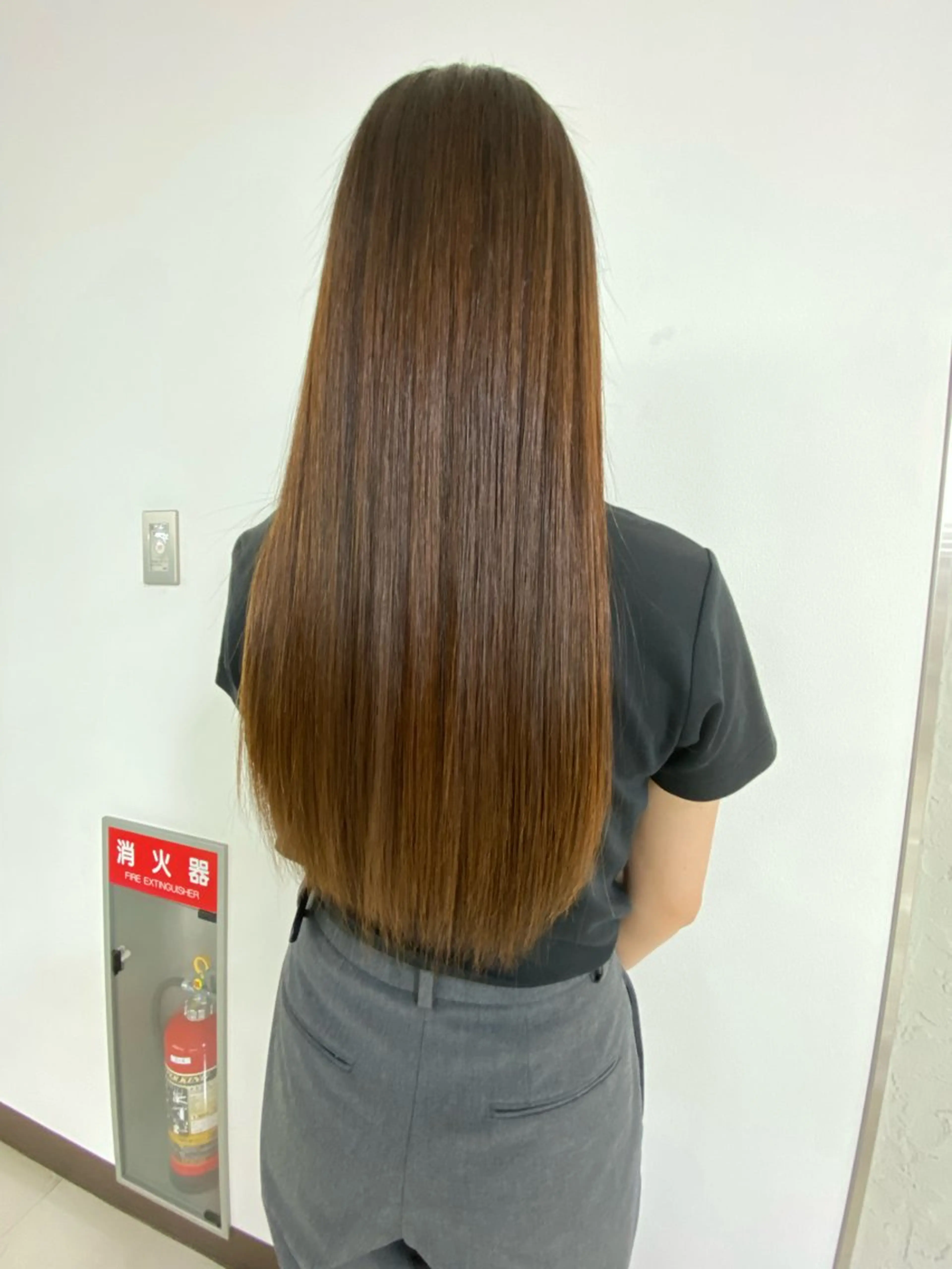 ロング パーマ トリートメント 酸熱トリートメント 齋藤 優のヘアスタイル