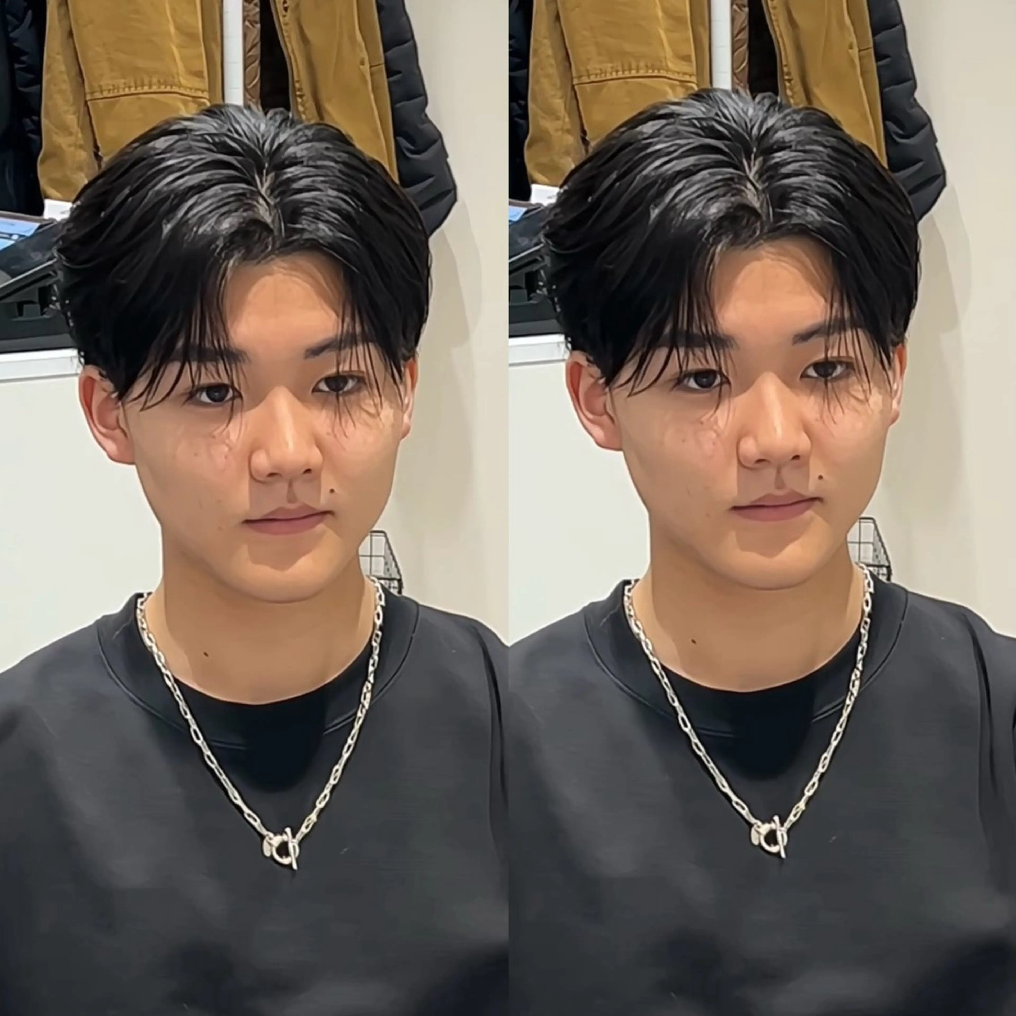 メンズ センターパート カット synergy所属・🔥メンズ特化🔥 かいきの眉毛・アイブロウイメージ