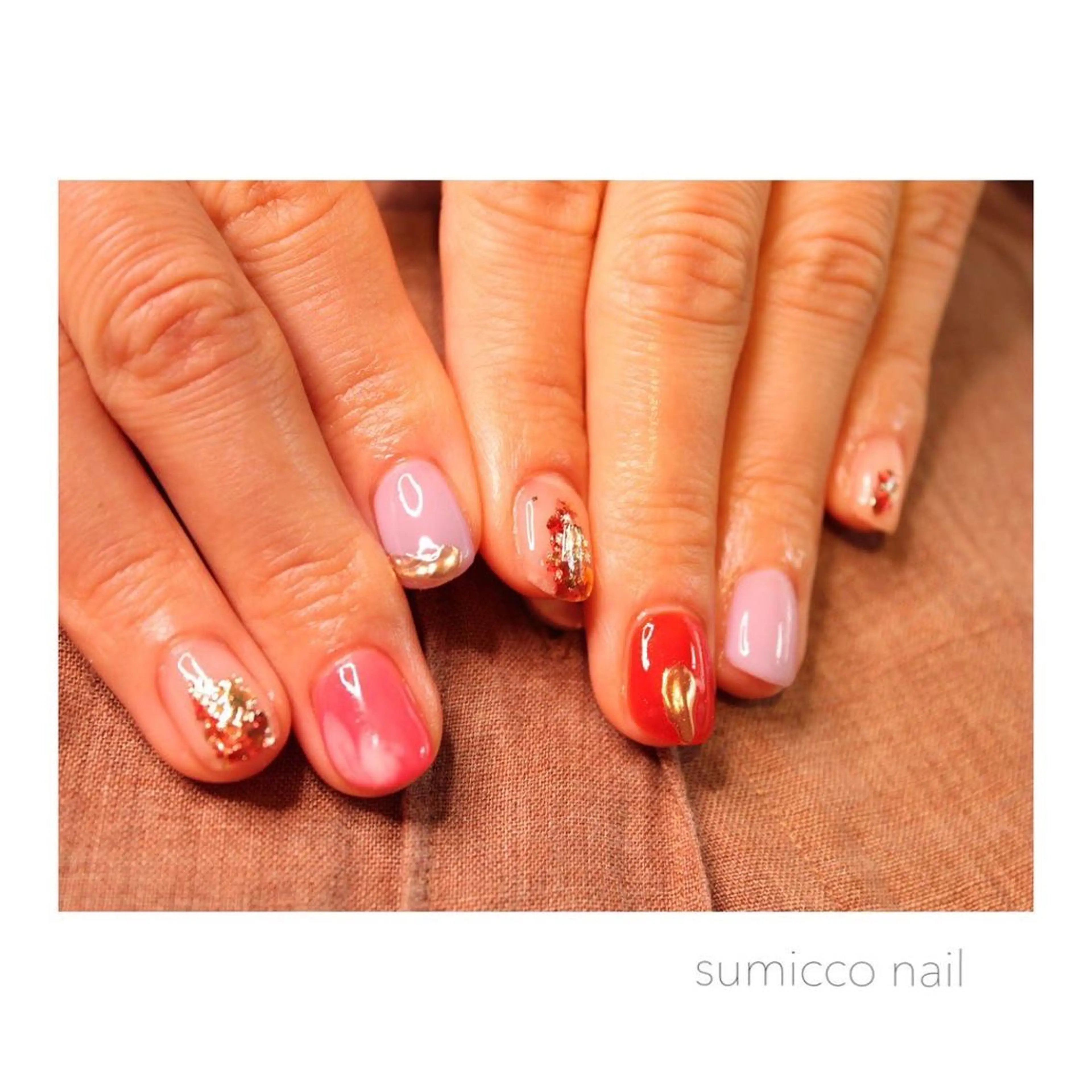 ネイル ハンドネイル ハンドケア sumicco nailのネイルデザイン