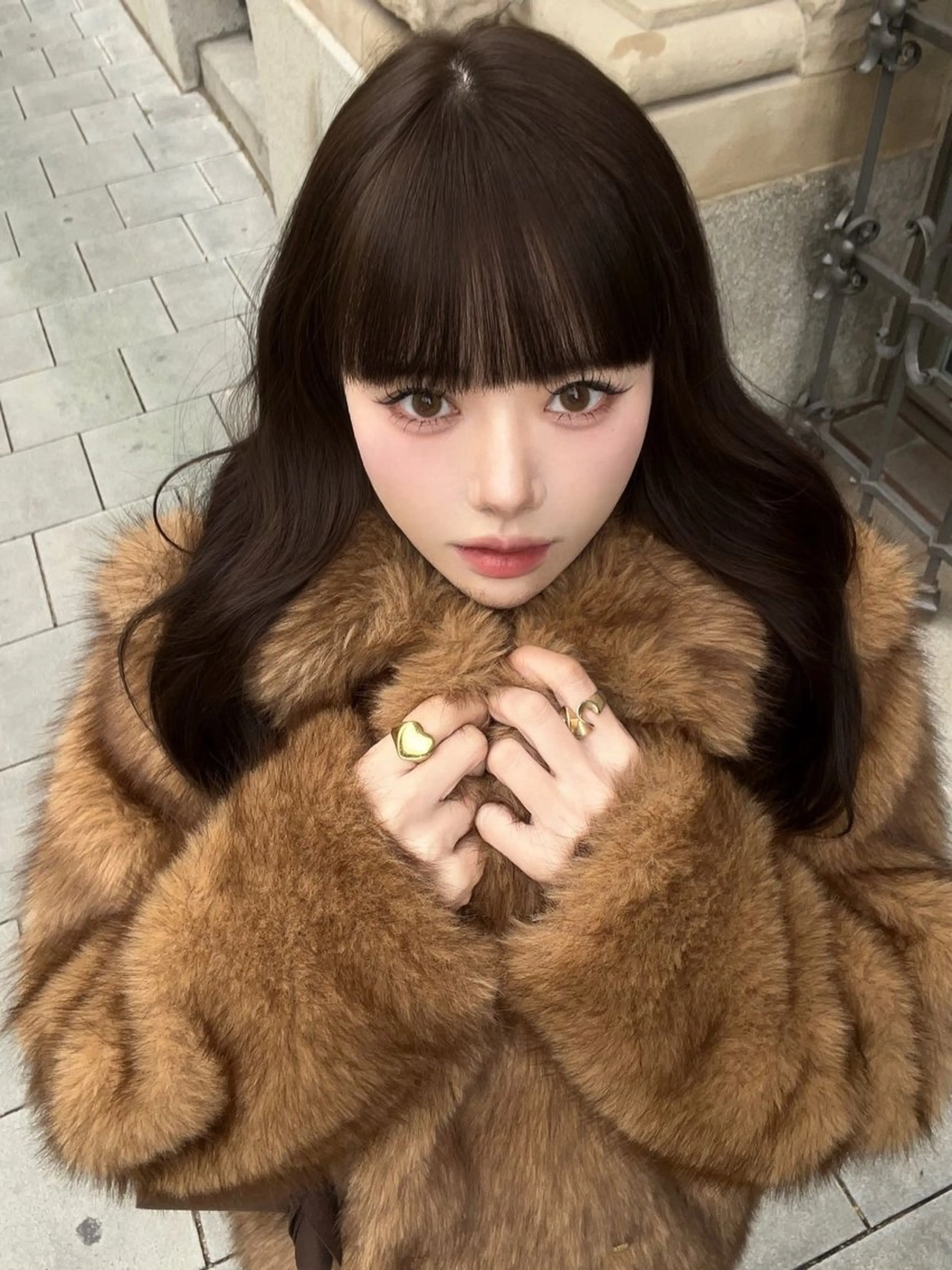 ロング カラー メンズ 透明感カラー カット ヘアカラー Ayaka🖤 ブリーチなしカラーのヘアスタイル