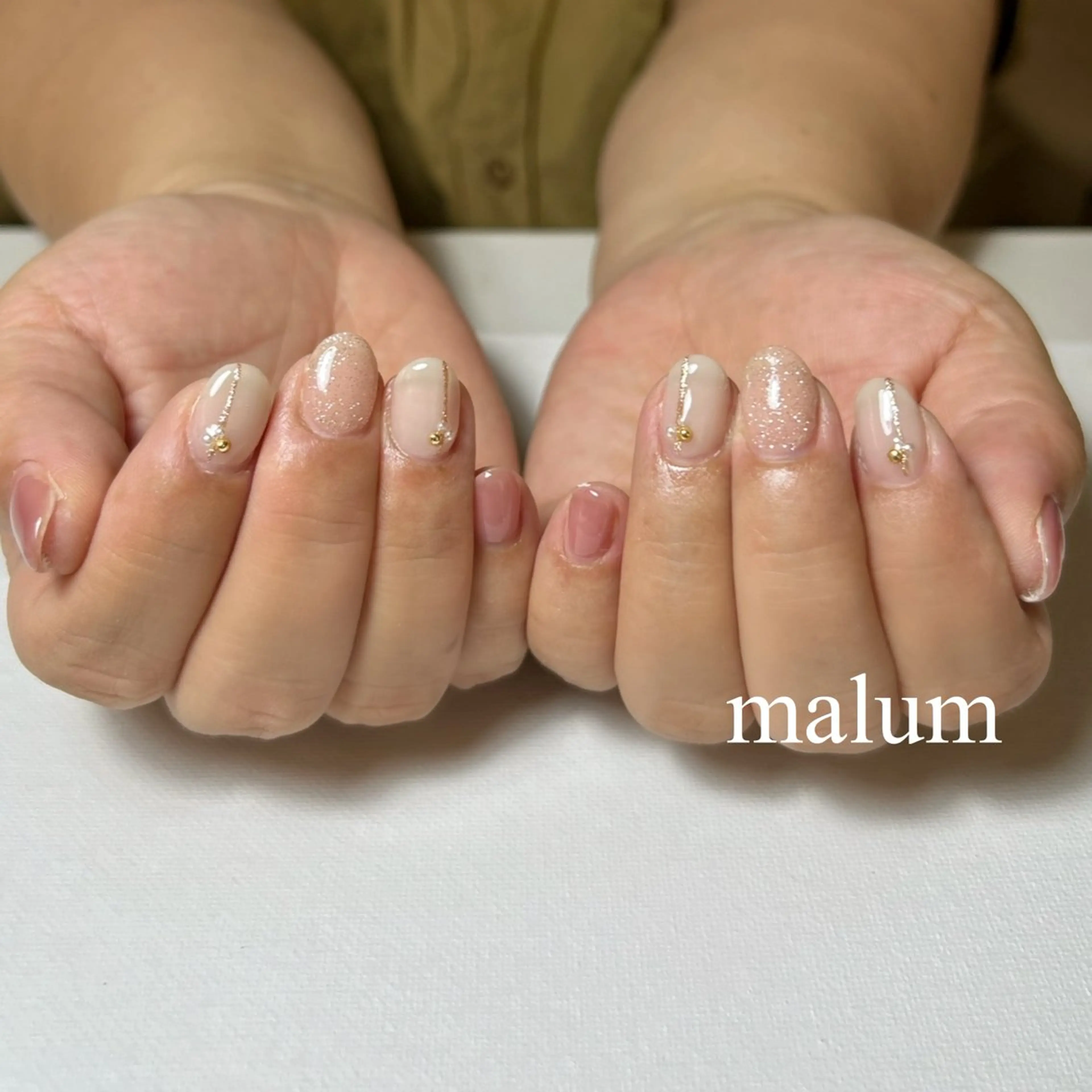 ネイル ハンドネイル malum nailのネイルデザイン