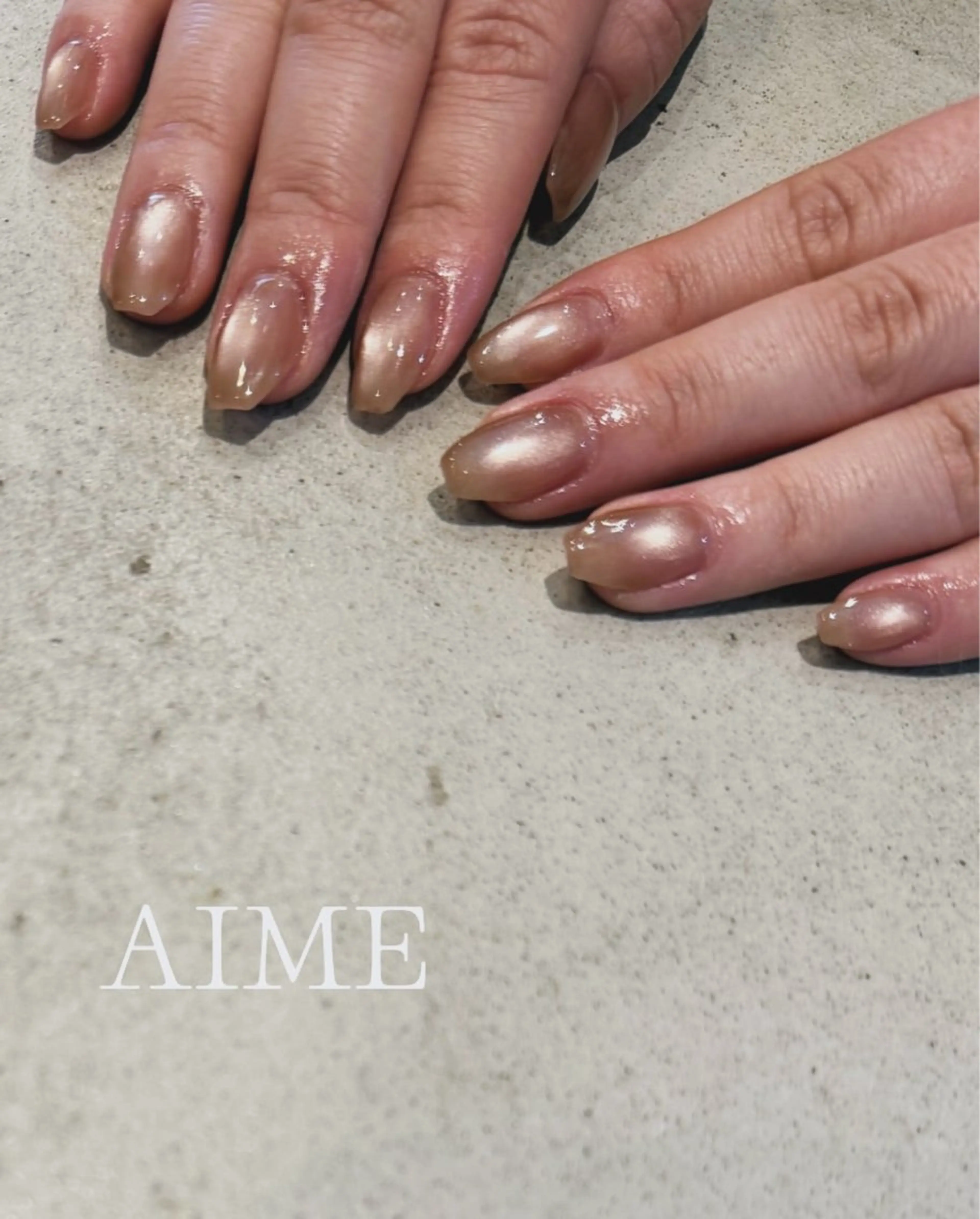 ネイル アートネイル ハンドネイル AIME （momo）のネイルデザイン
