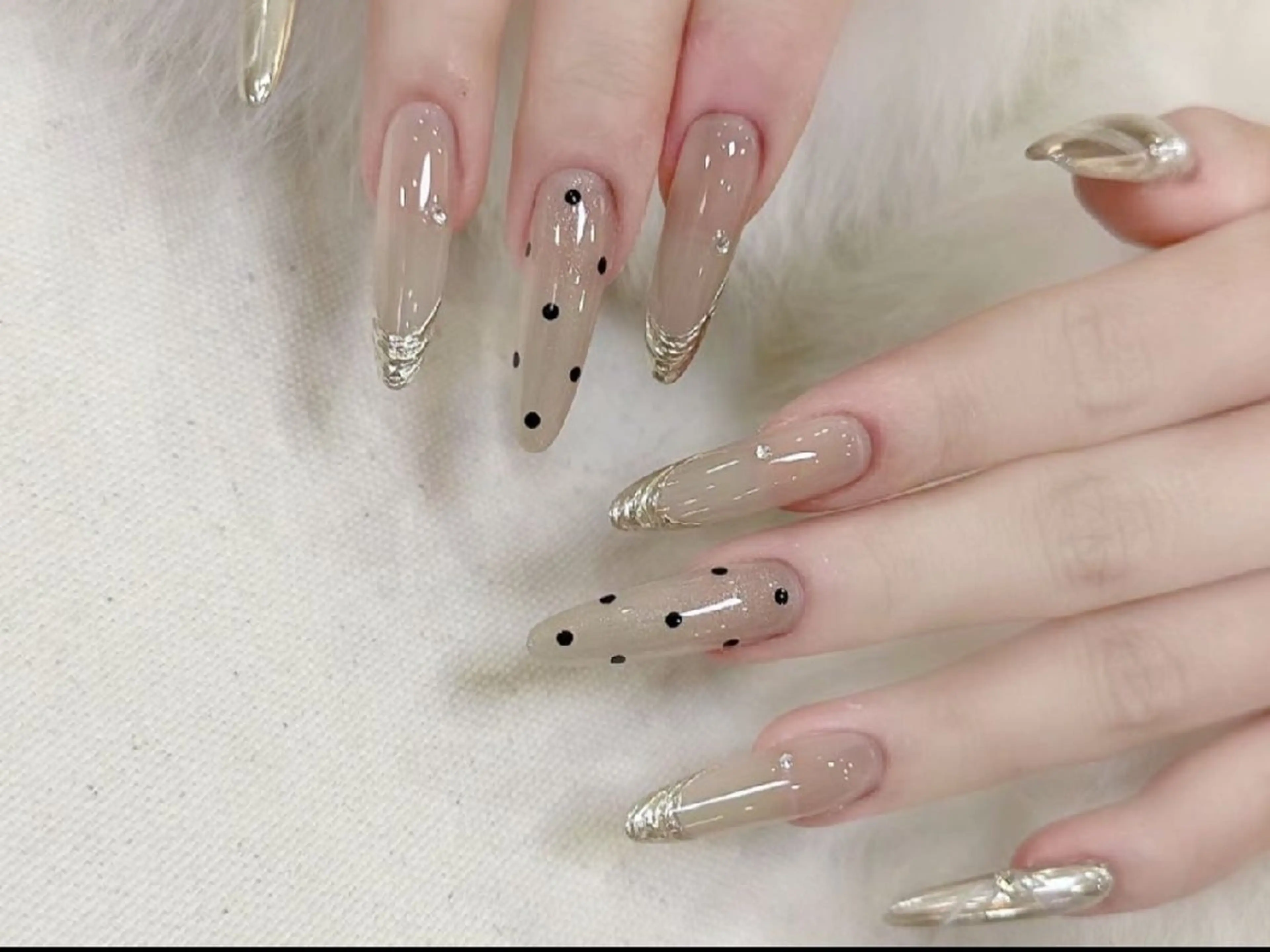 ネイル フットネイル ジェルネイル ハロウィン ラメ(グリッター) ラメグラデーション シンプルネイル専門店 -snow-高田馬場のネイルデザイン