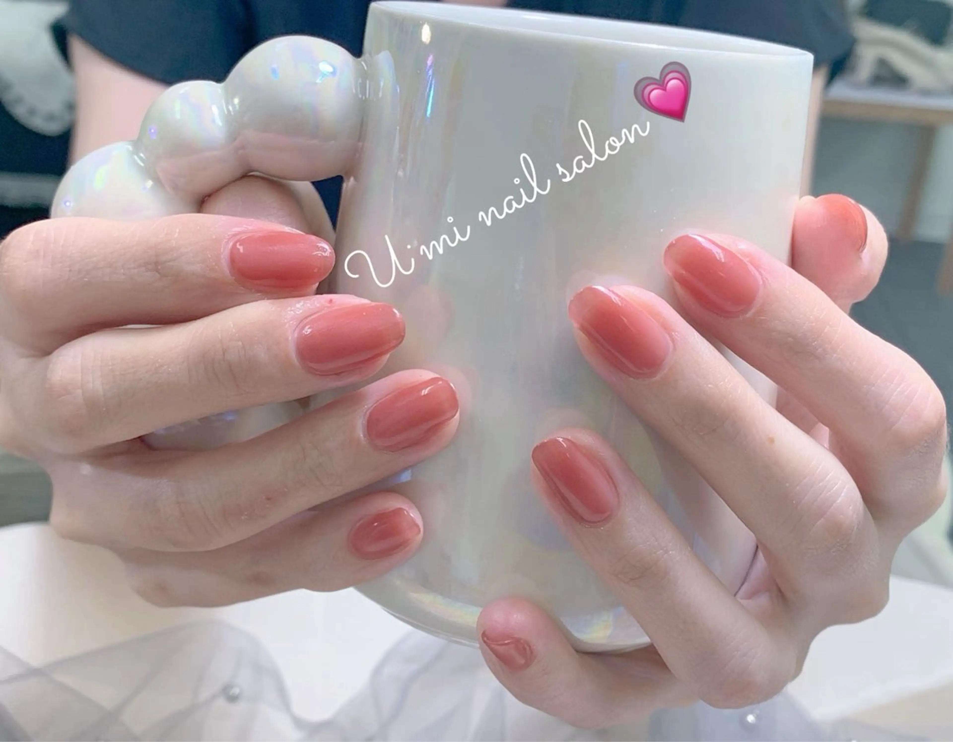 ネイル ワンカラーネイル Ｕ·Mi nail salon所属・u・mi  パラジェルのネイルデザイン