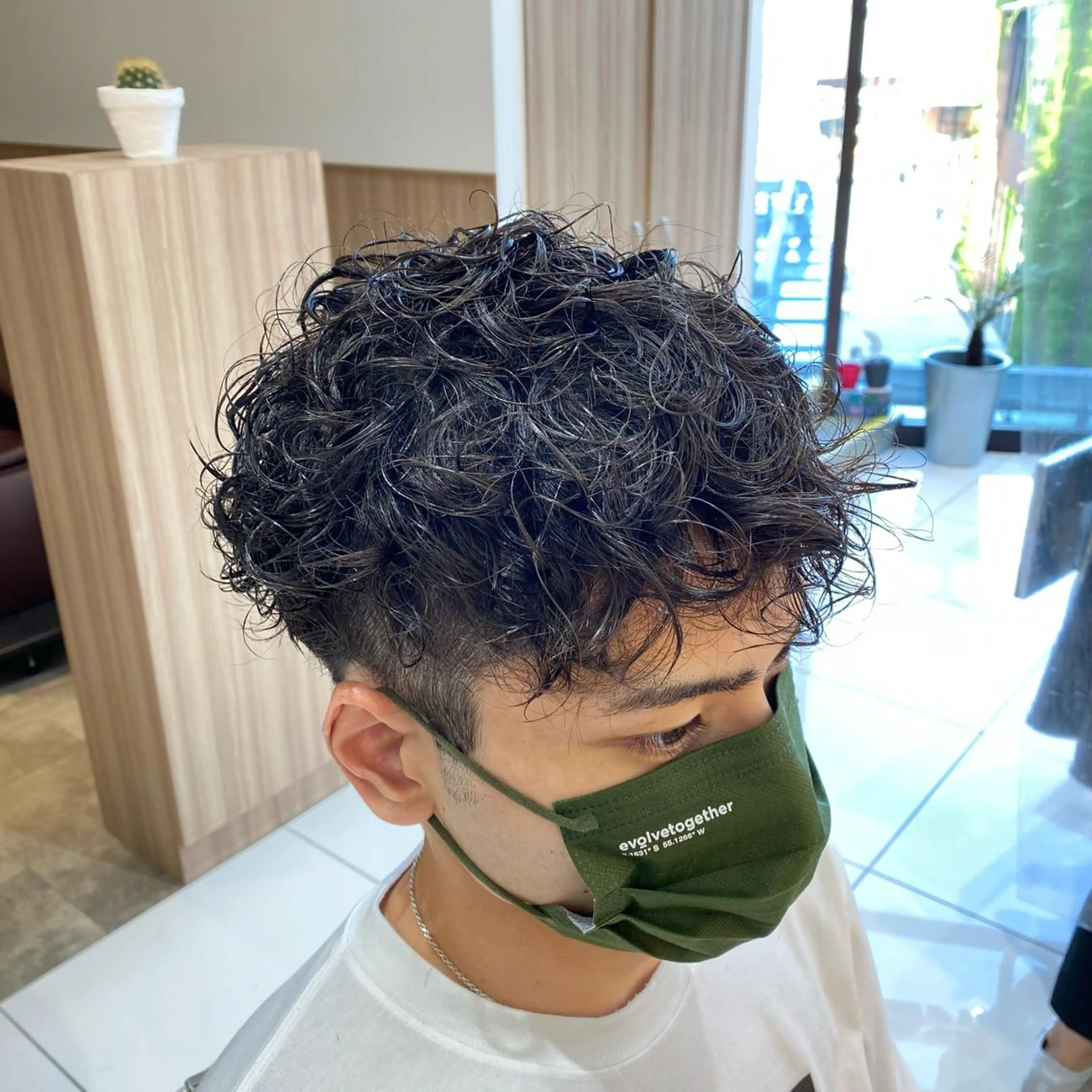 ショート パーマ メンズ 🌱メンズパーマ🌱 篠崎 はやとのヘアスタイル