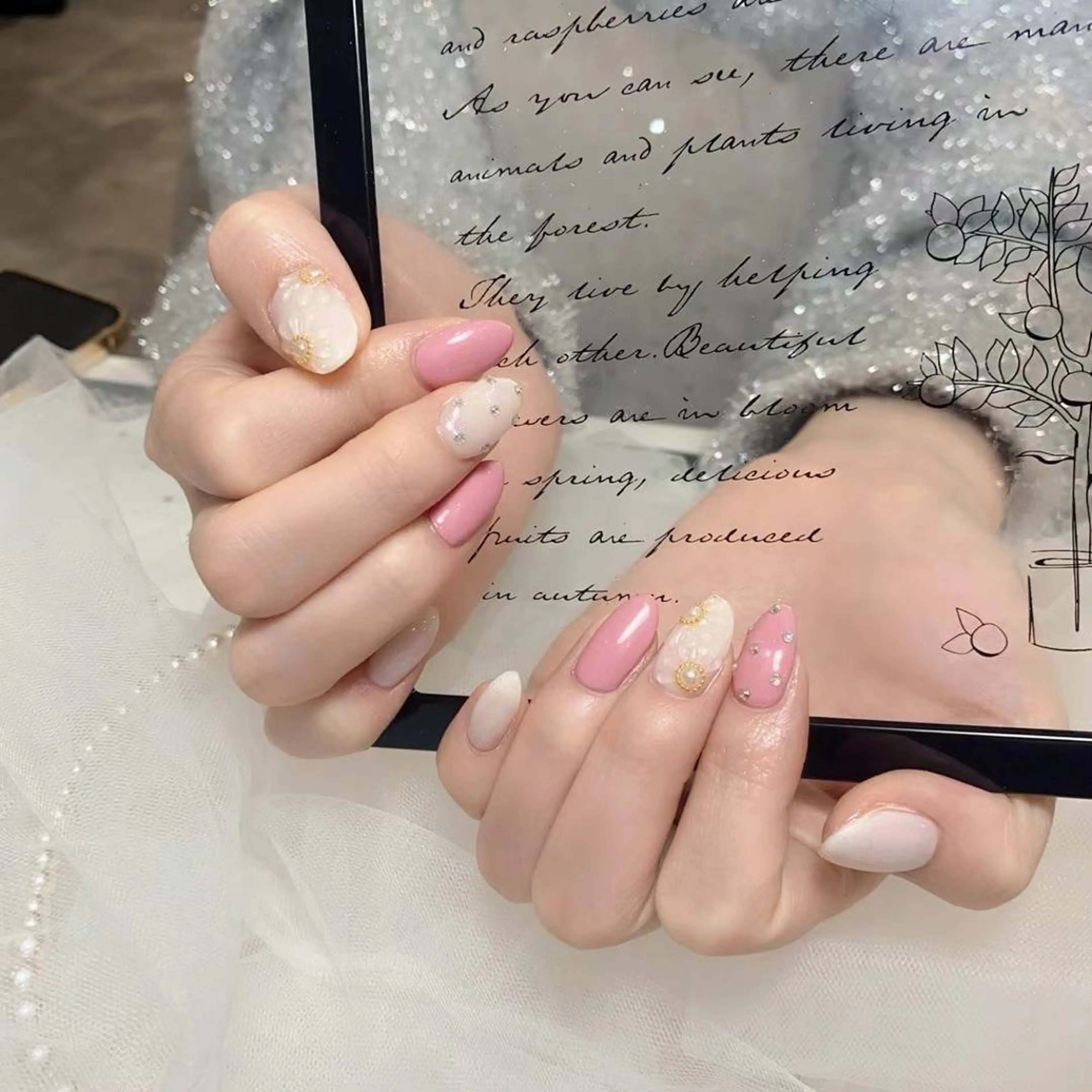 ネイル ハンドネイル ハンドケア Riona 🌸上野のネイルデザイン