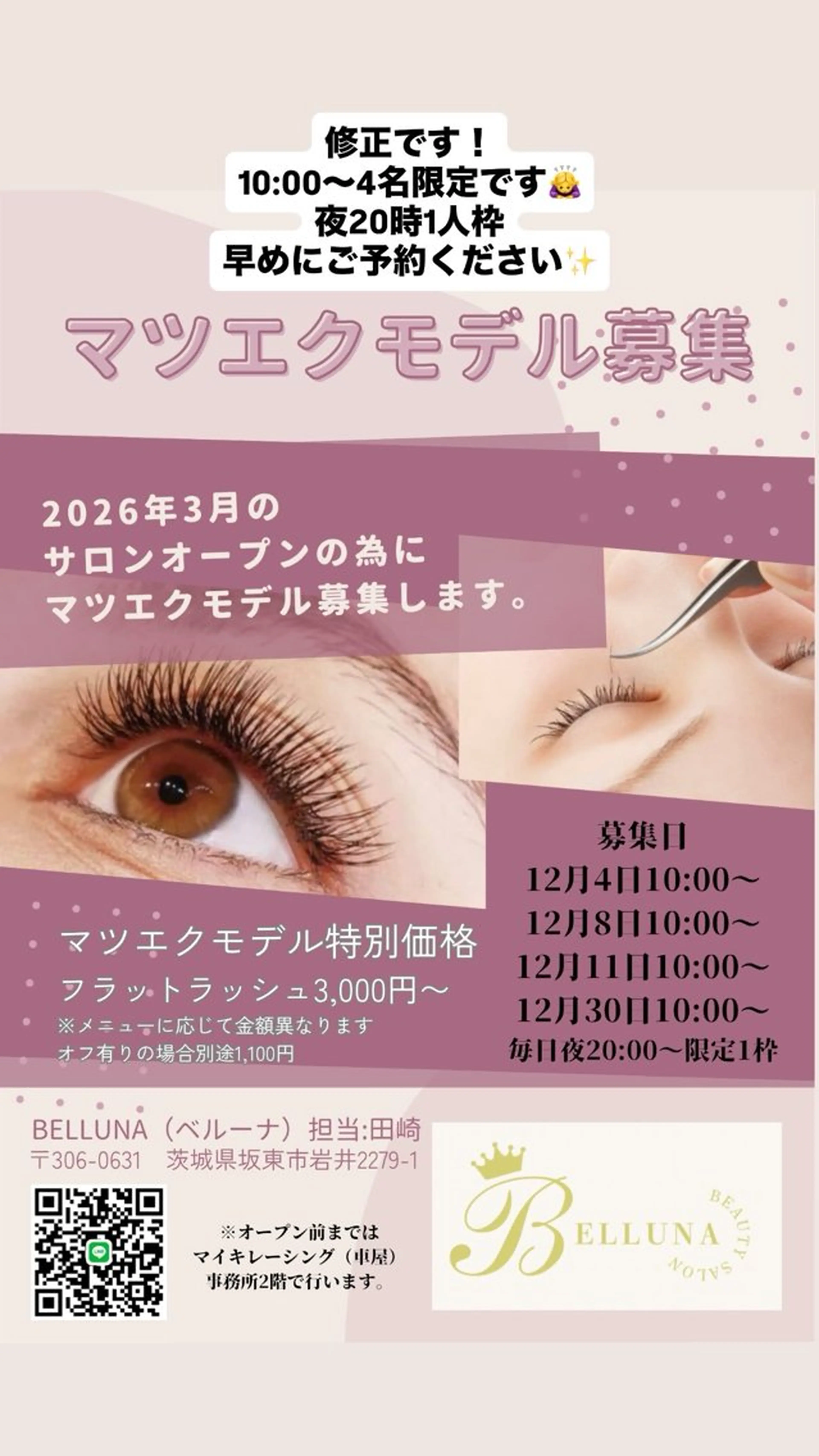 フラットラッシュの写真