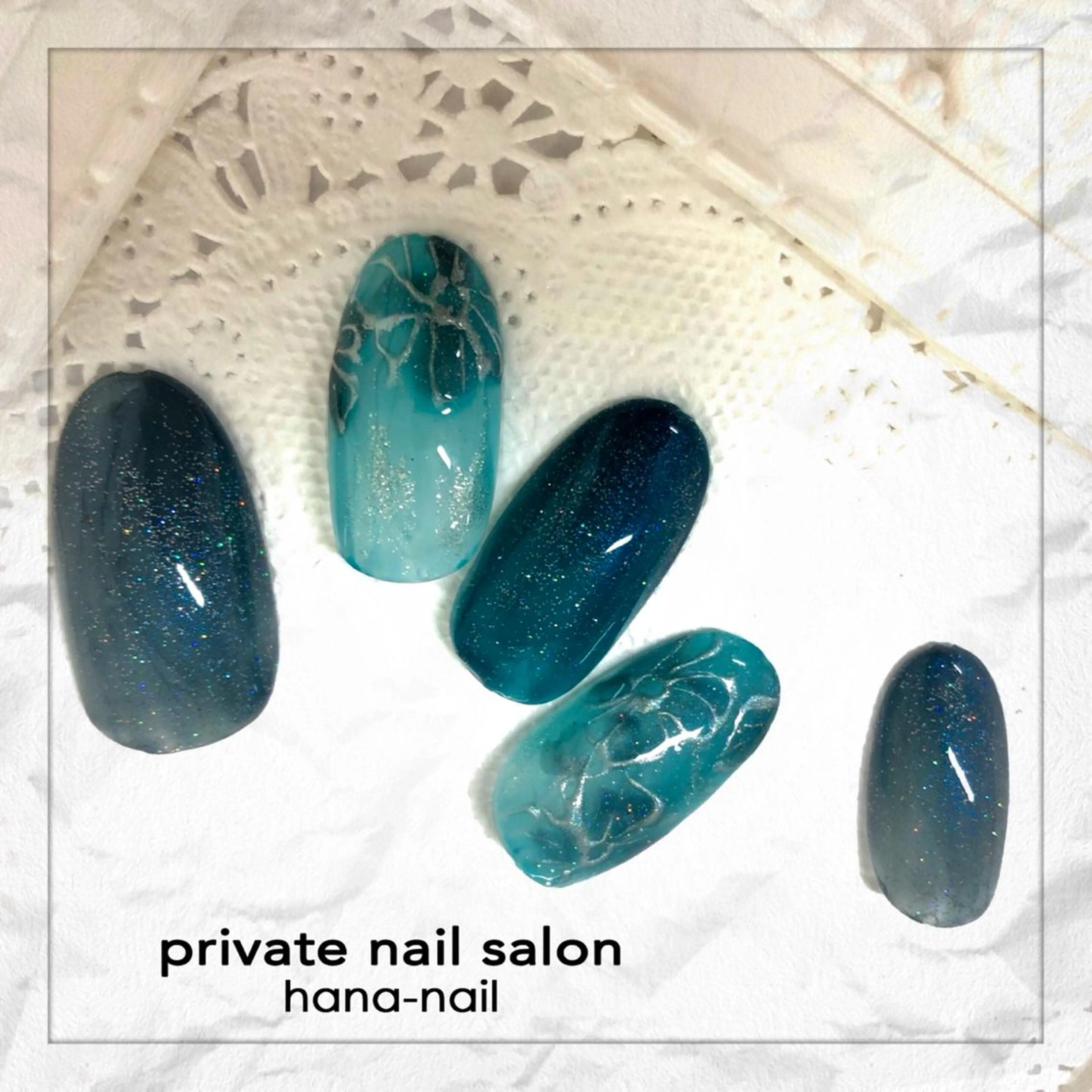 ネイル HANA-NAILハナネイル福山所属・Kao hana-nailのネイルデザイン