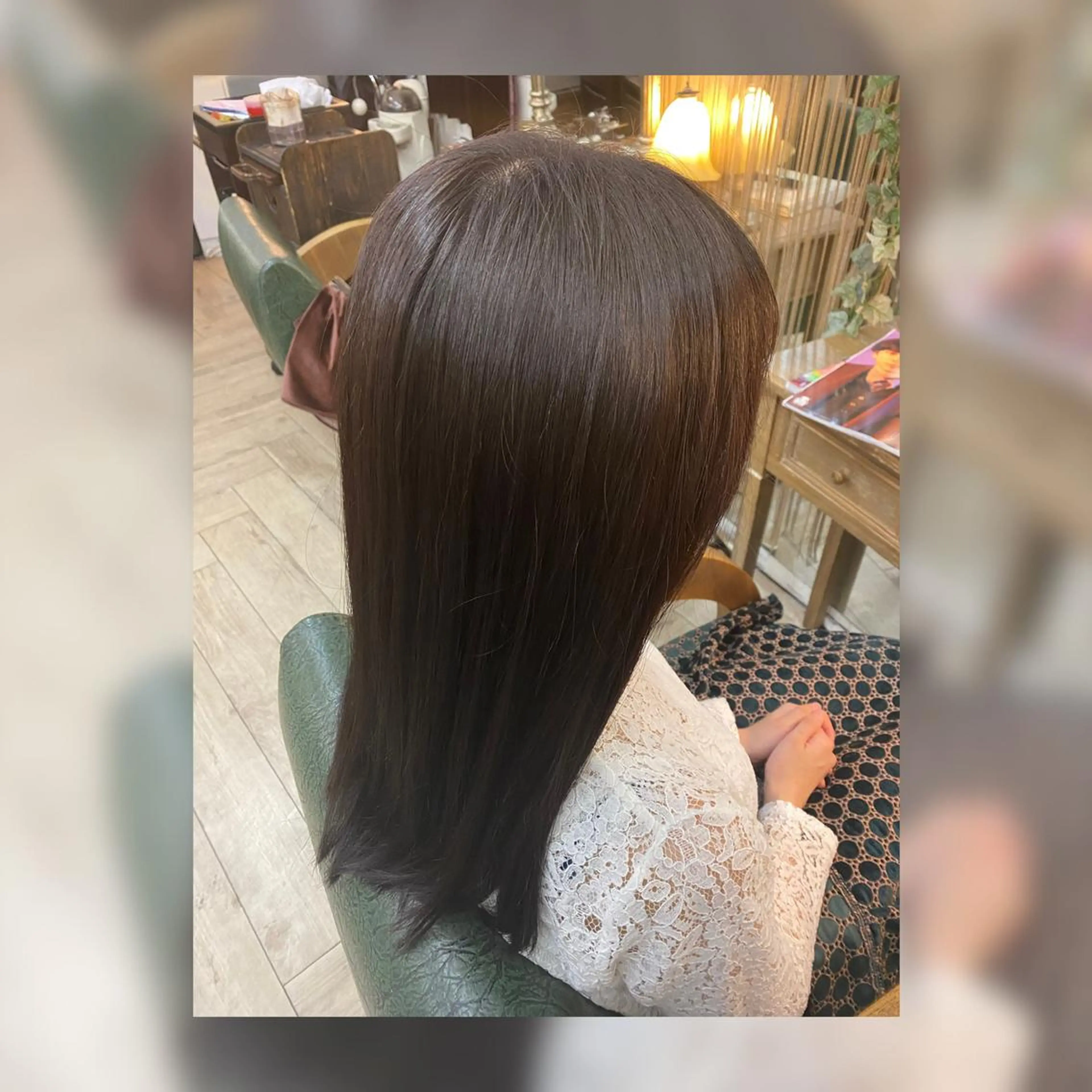 ロング カラー WELLM表参道 高杉梨鬼也のヘアスタイル