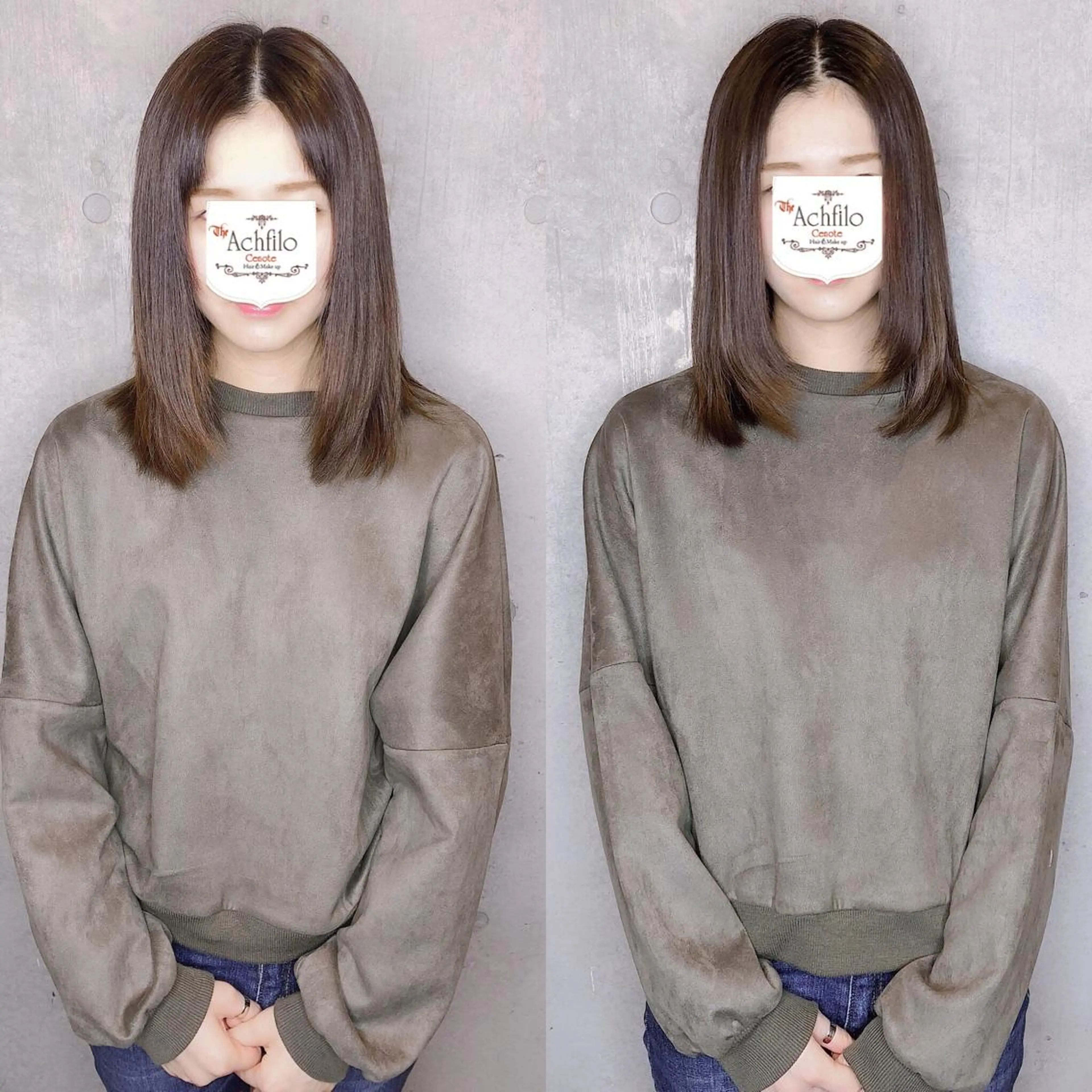 ミディアム カラー パーマ ヘアアレンジ メンズ キッズ ネイル マツエク・マツパ 編み込みエクステ プルエクステ シールエクステ メンズハイライト メンズインナーカラー ACHFILO モデル募集のヘアスタイル