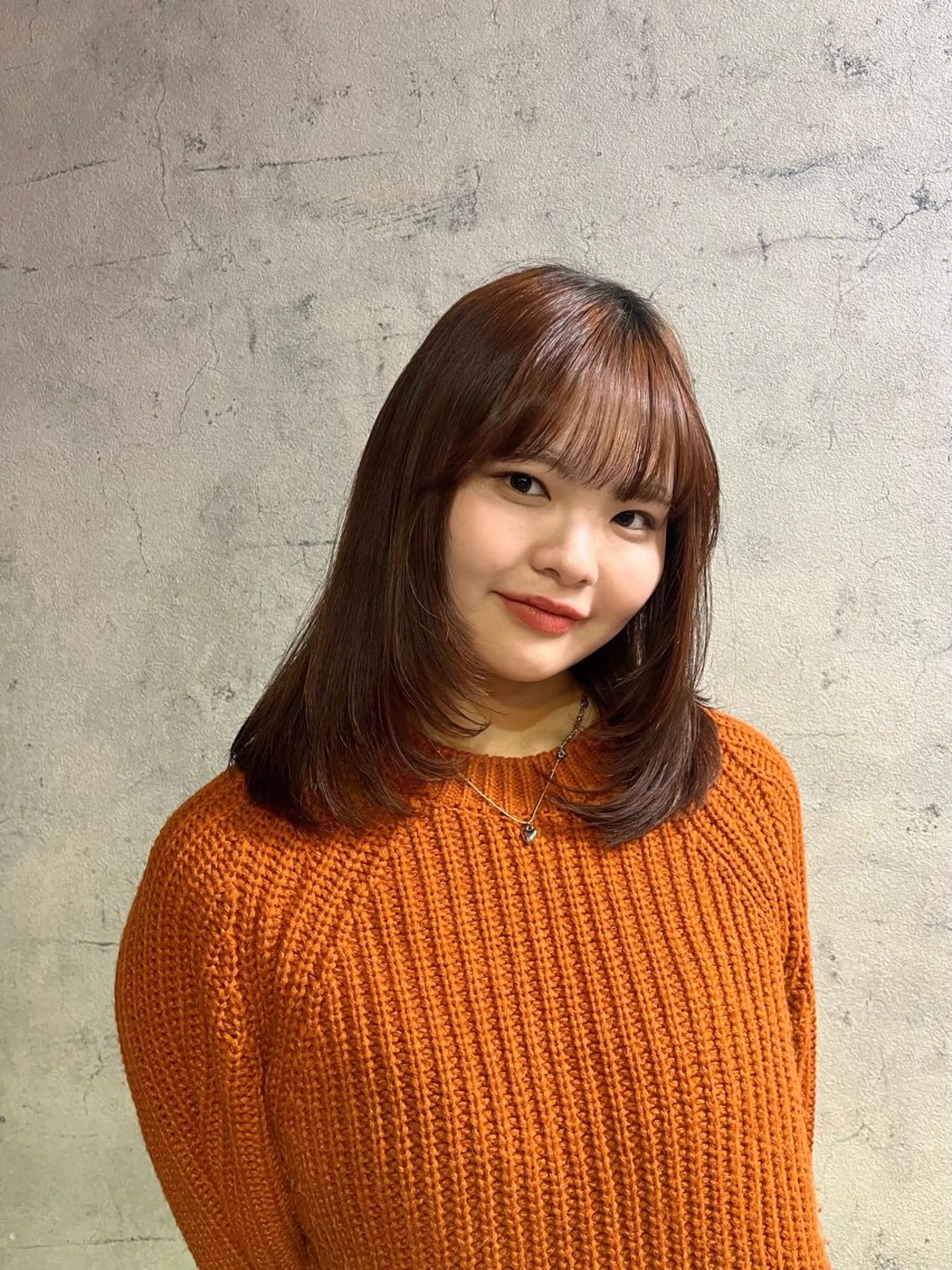 ミディアム 顔周りカット レイヤーカット salon ORO所属・【ORO】 桑邊 朱李のその他イメージ