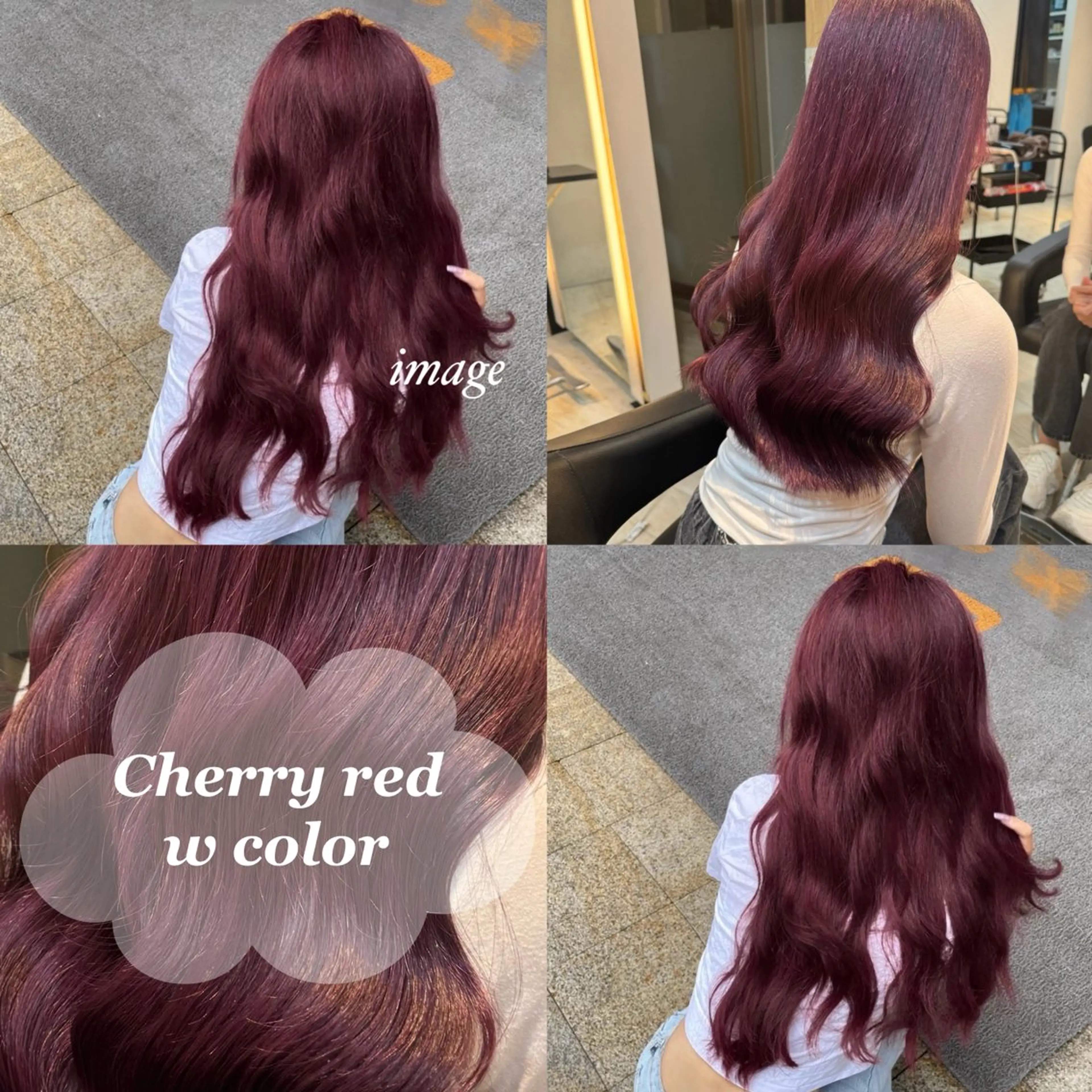 ミディアム カラー ブリーチ/髪質改善/ 透明感カラー/暖色のヘアスタイル