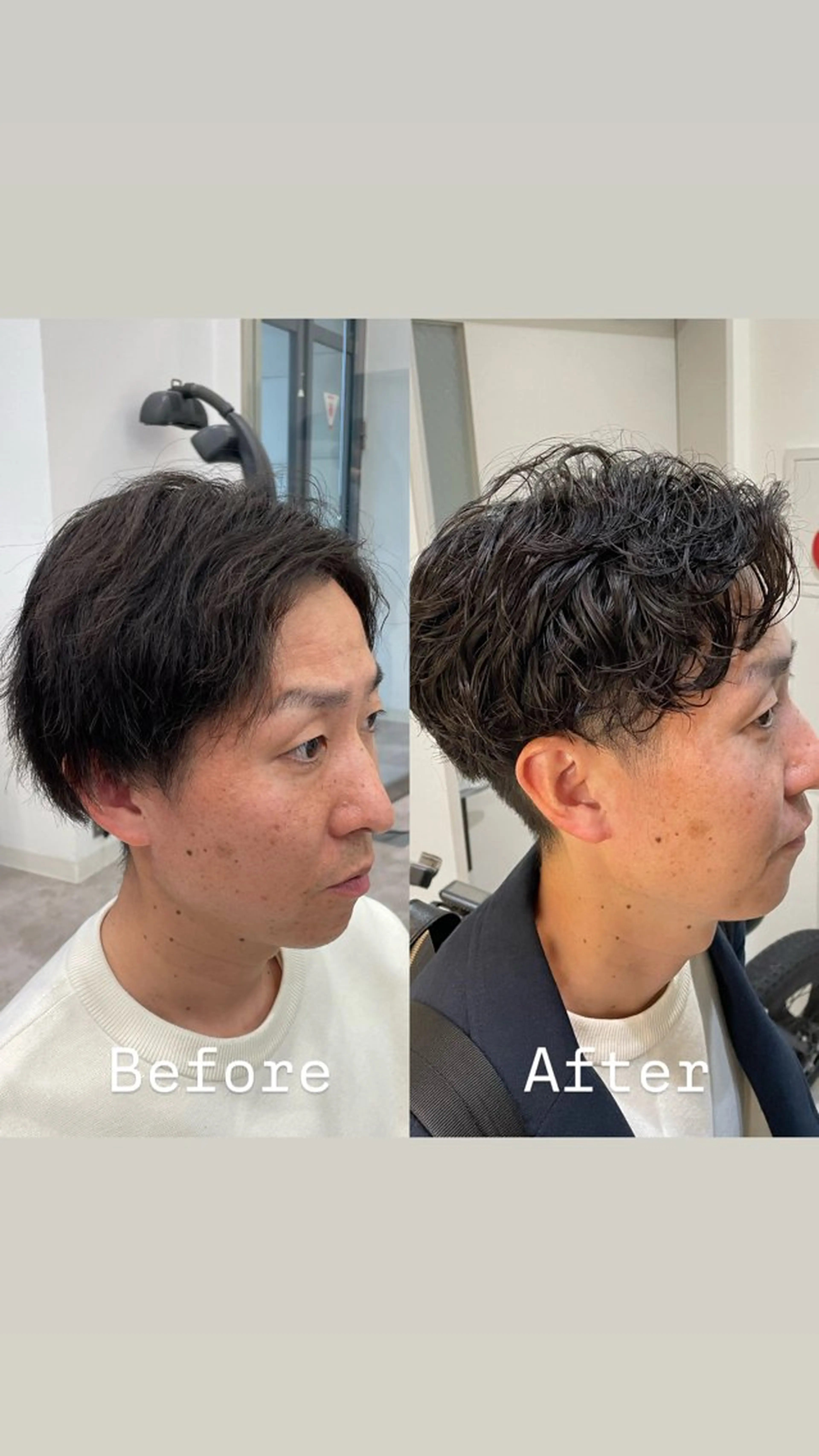 パーマ メンズ カット パーマ メンズ特化 / ツイスパ🔥高林拓斗のヘアスタイル